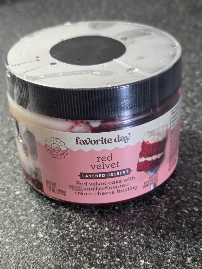 Favorite Day Red Velvet Layered Dessert.