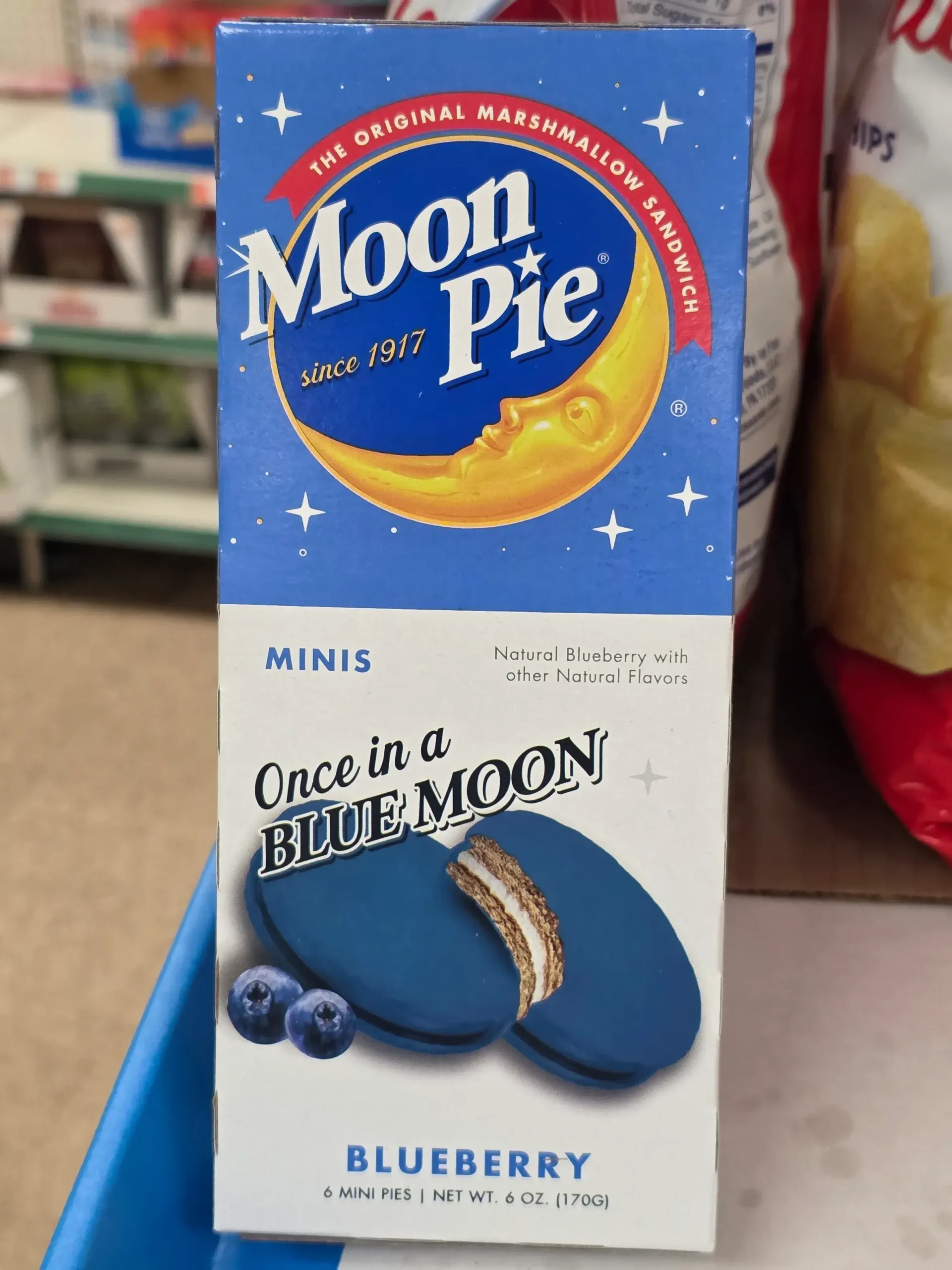 Moon Pie Once in a Blue Moon Blueberry.