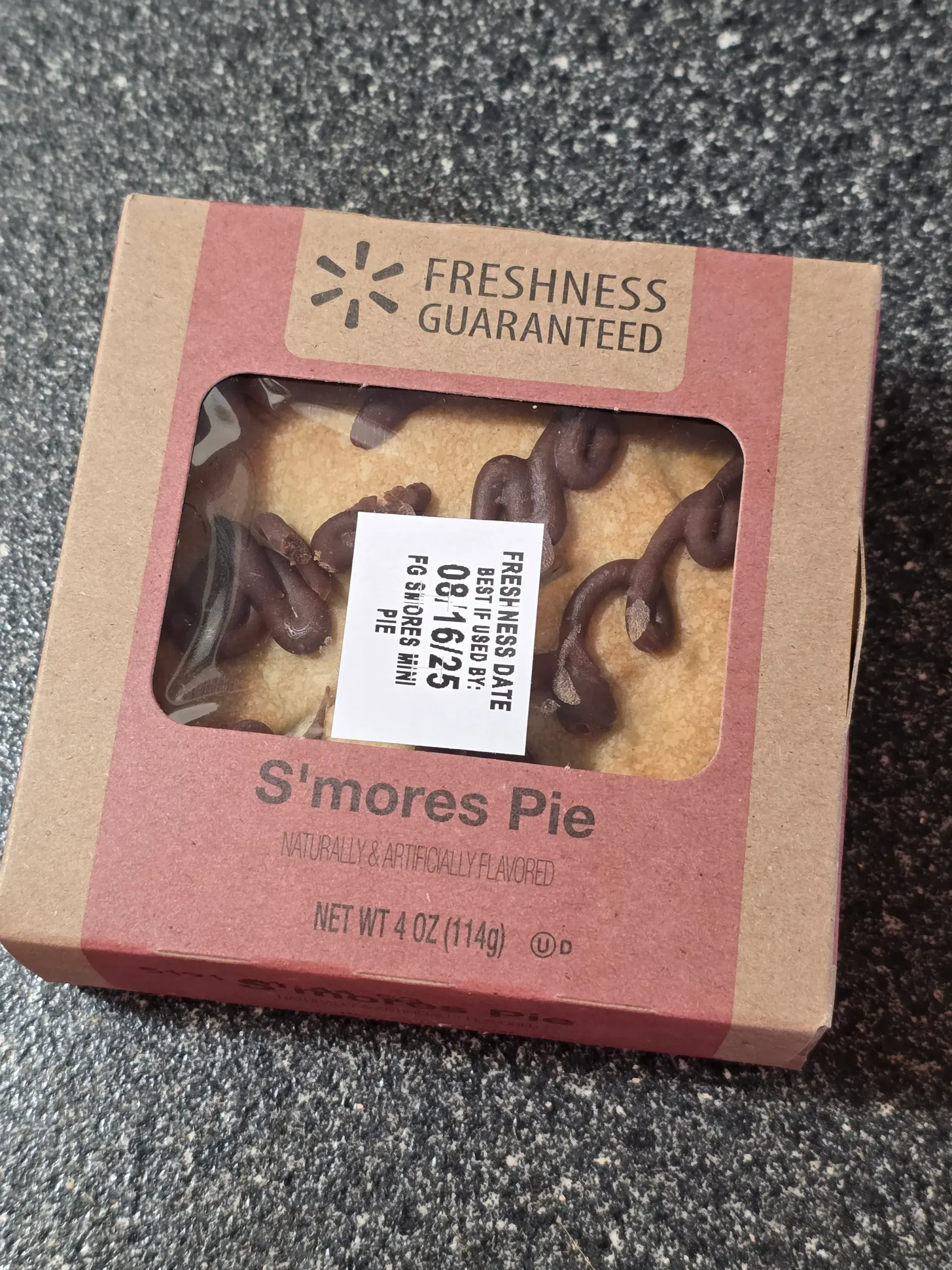 Walmart Freshness Guaranteed S'mores Pie.