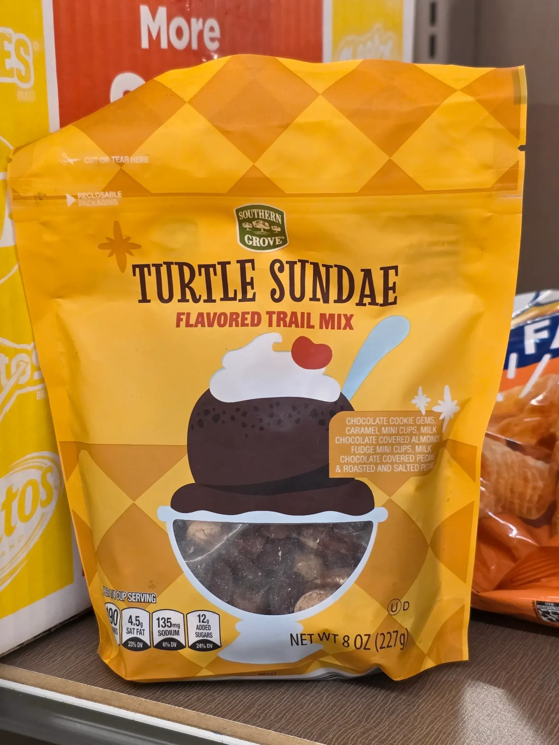 Southern Grove Turtle Sundae Flavored Trail Mix.
