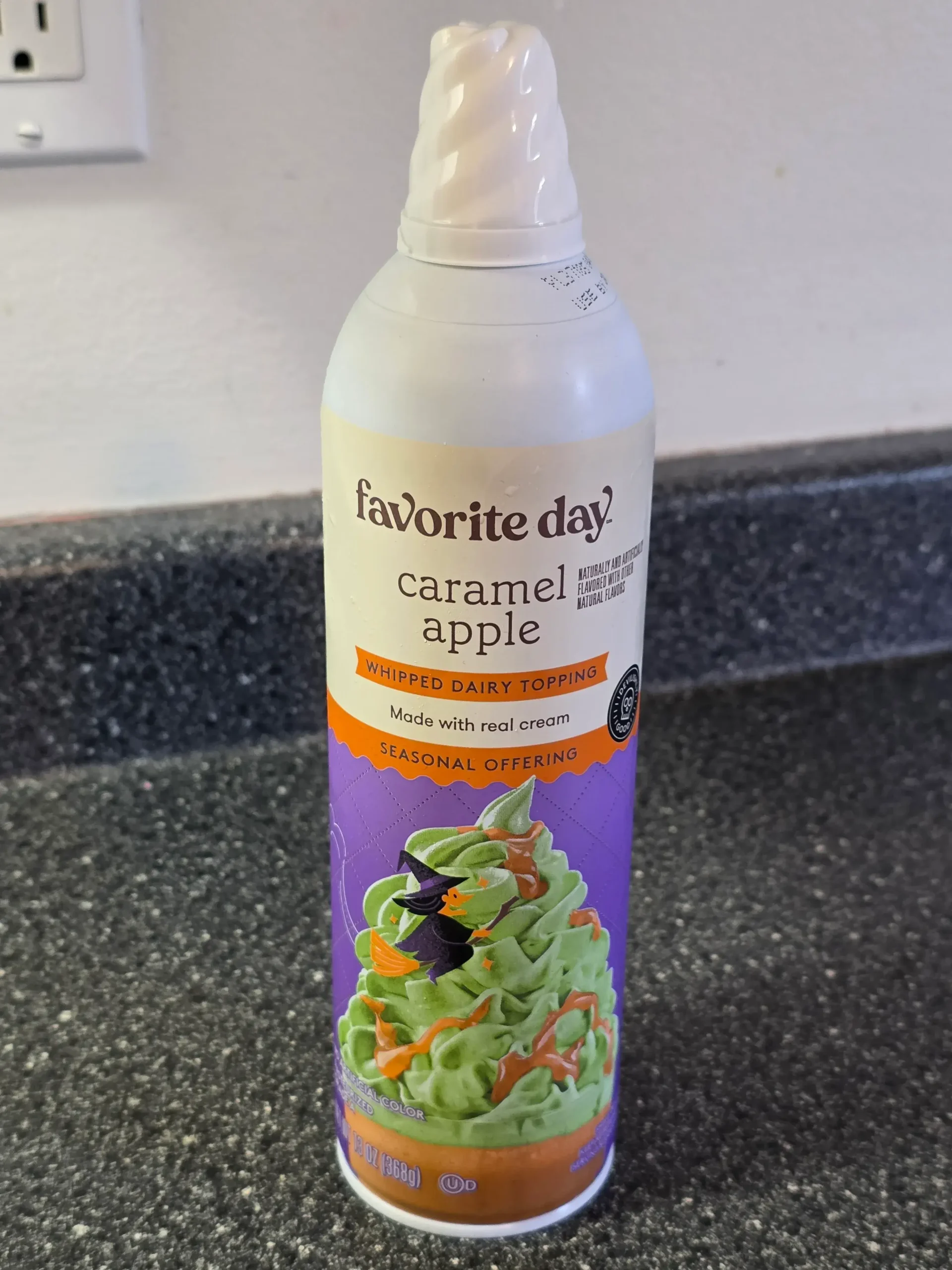 Favorite Day Caramel Apple Whipped Cream Dairy Topping.