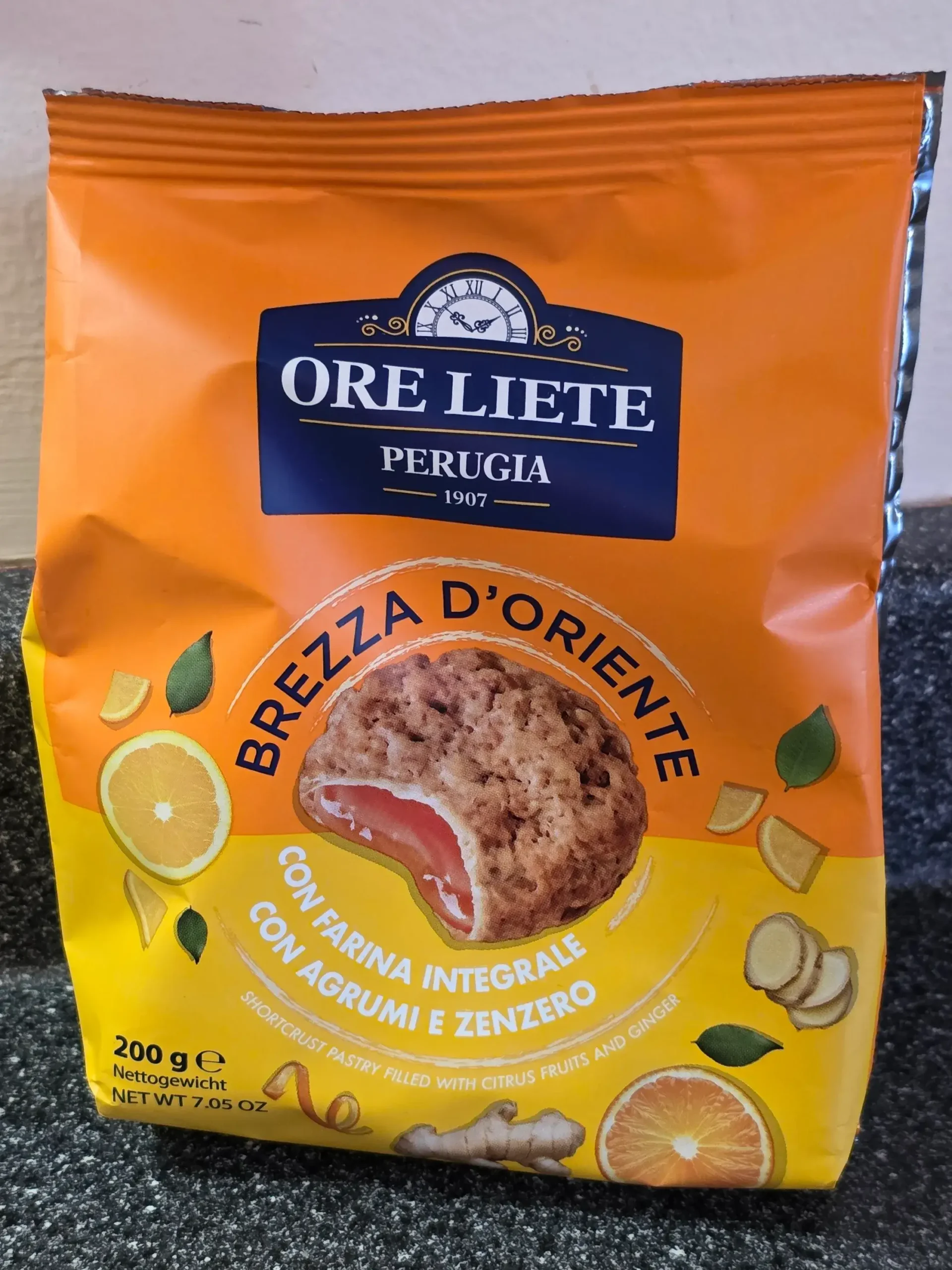 Oreo Liete Perugia Brezza D'Oriente Con Farina Integrale.