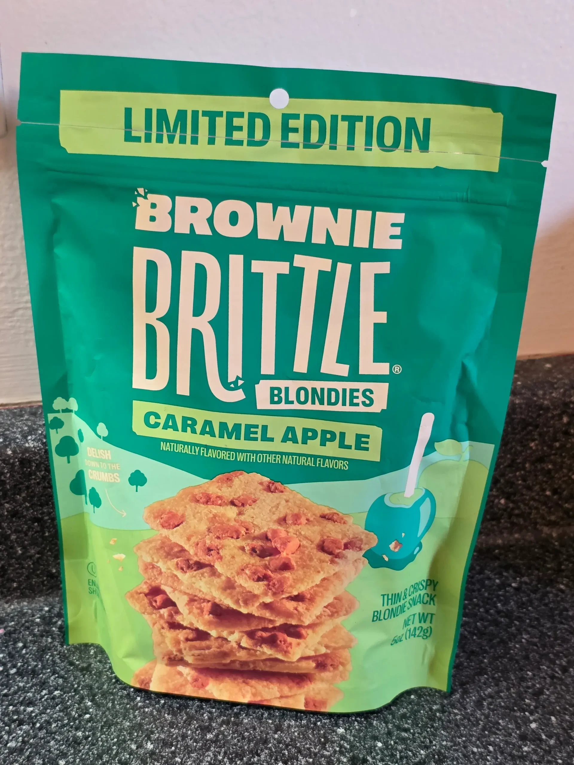 Second Nature/Sheila G Limited Edition Caramel Apple Brownie Brittle Blondies.