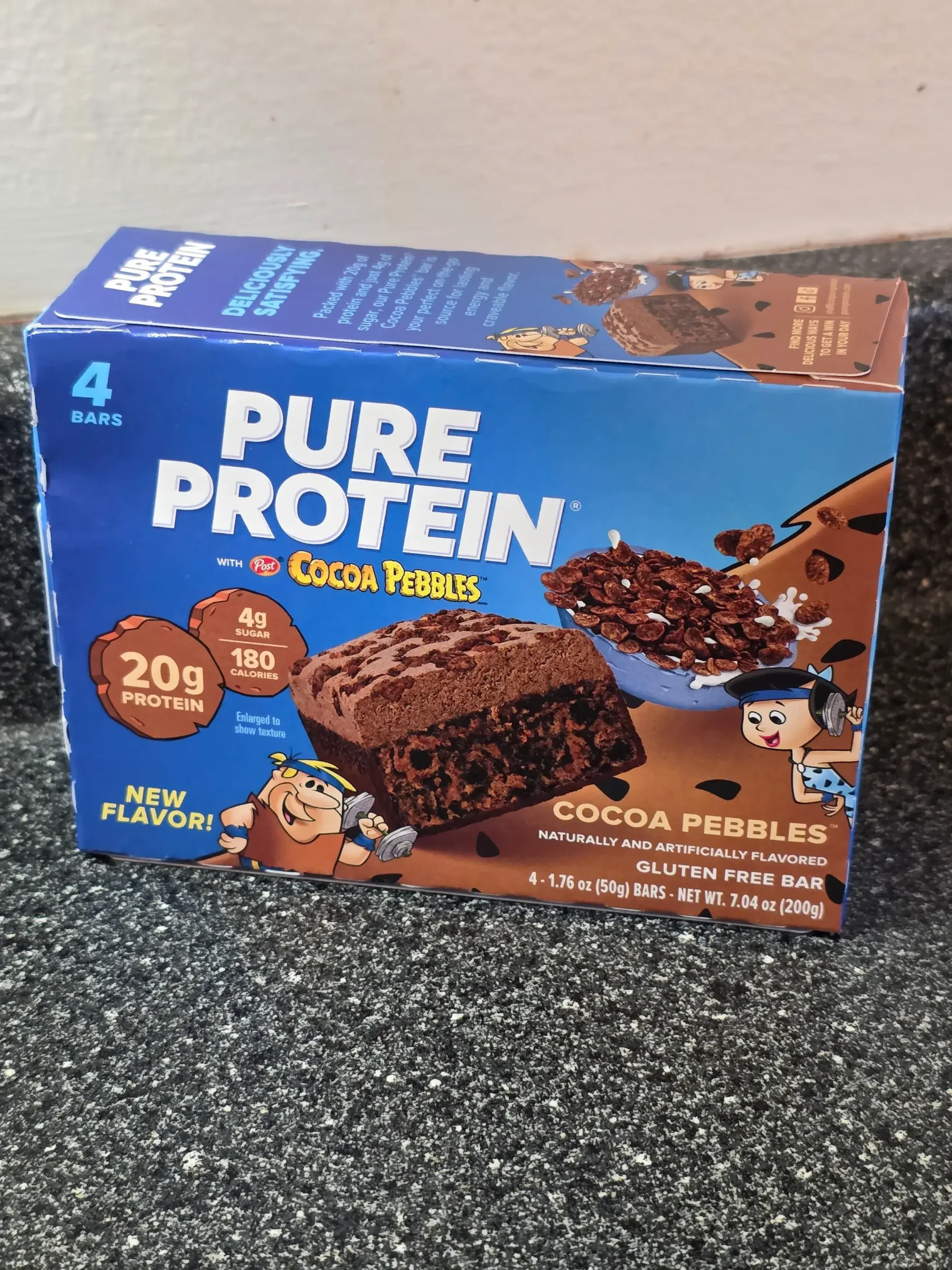 Pure Protein Bar Cocoa Powder Pebbles.