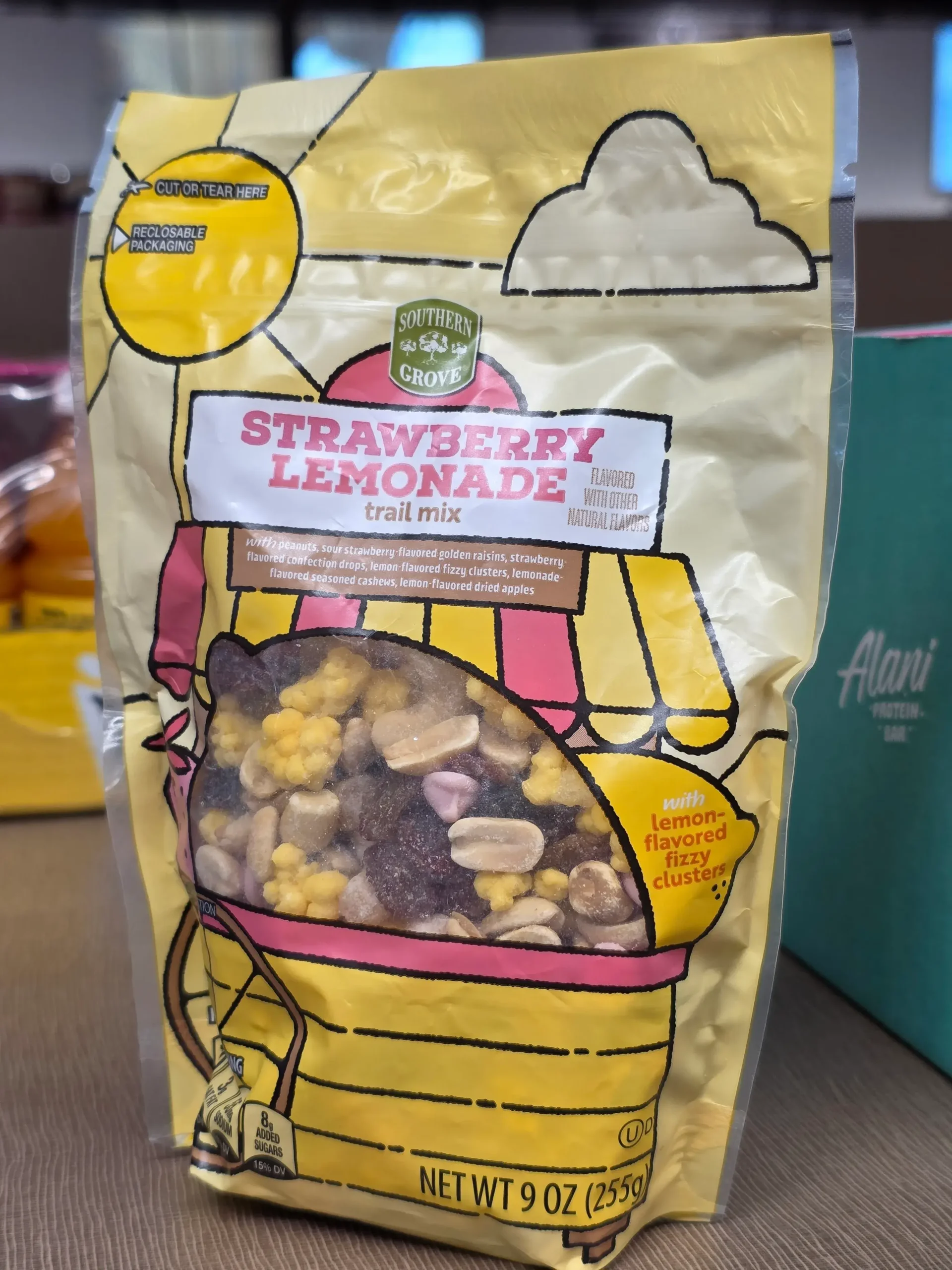 ALDI Southern Grove Strawberry Lemonade Trail Mix.