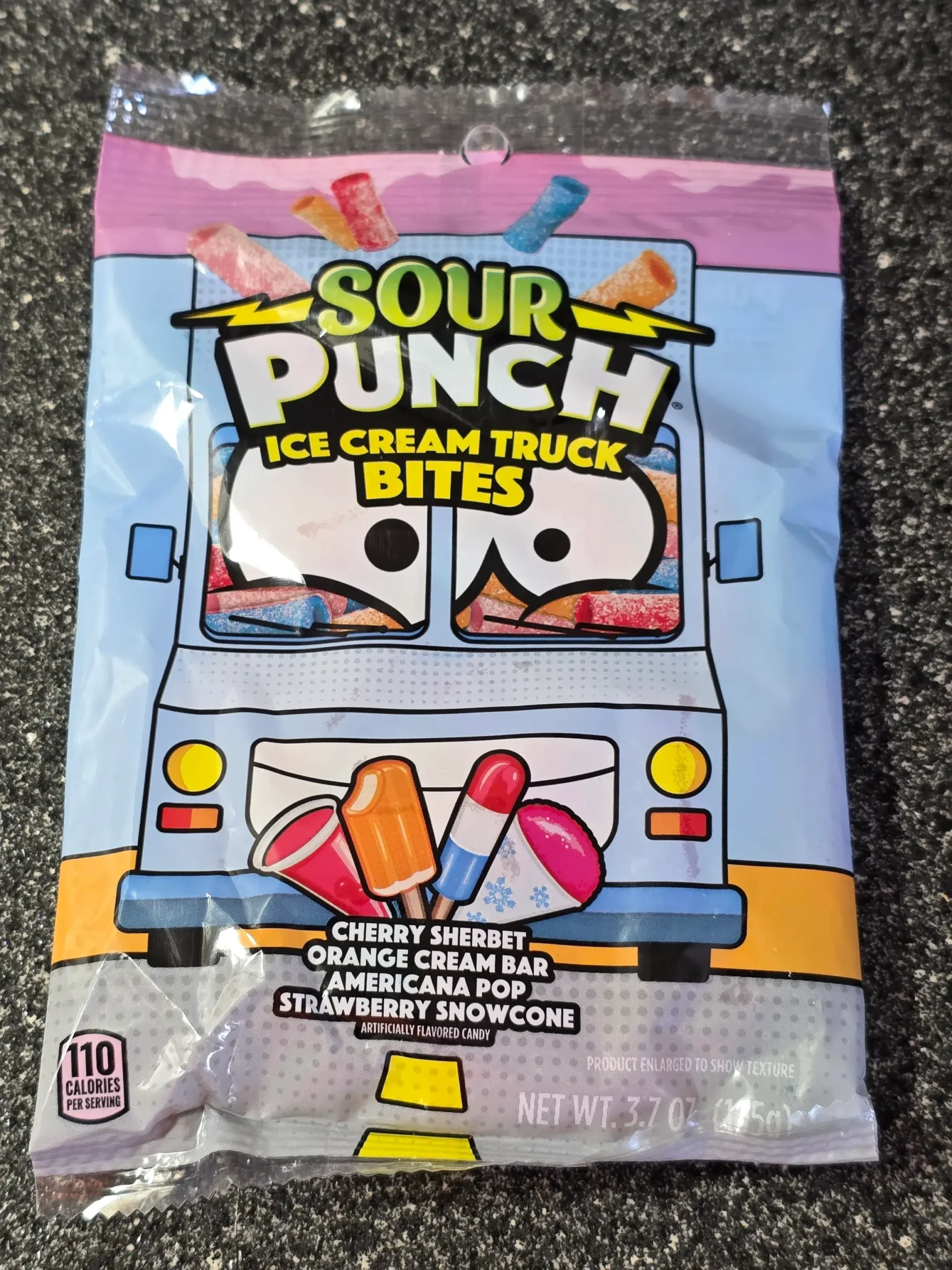 Sour Punch Ice Cream Truck Bites.
