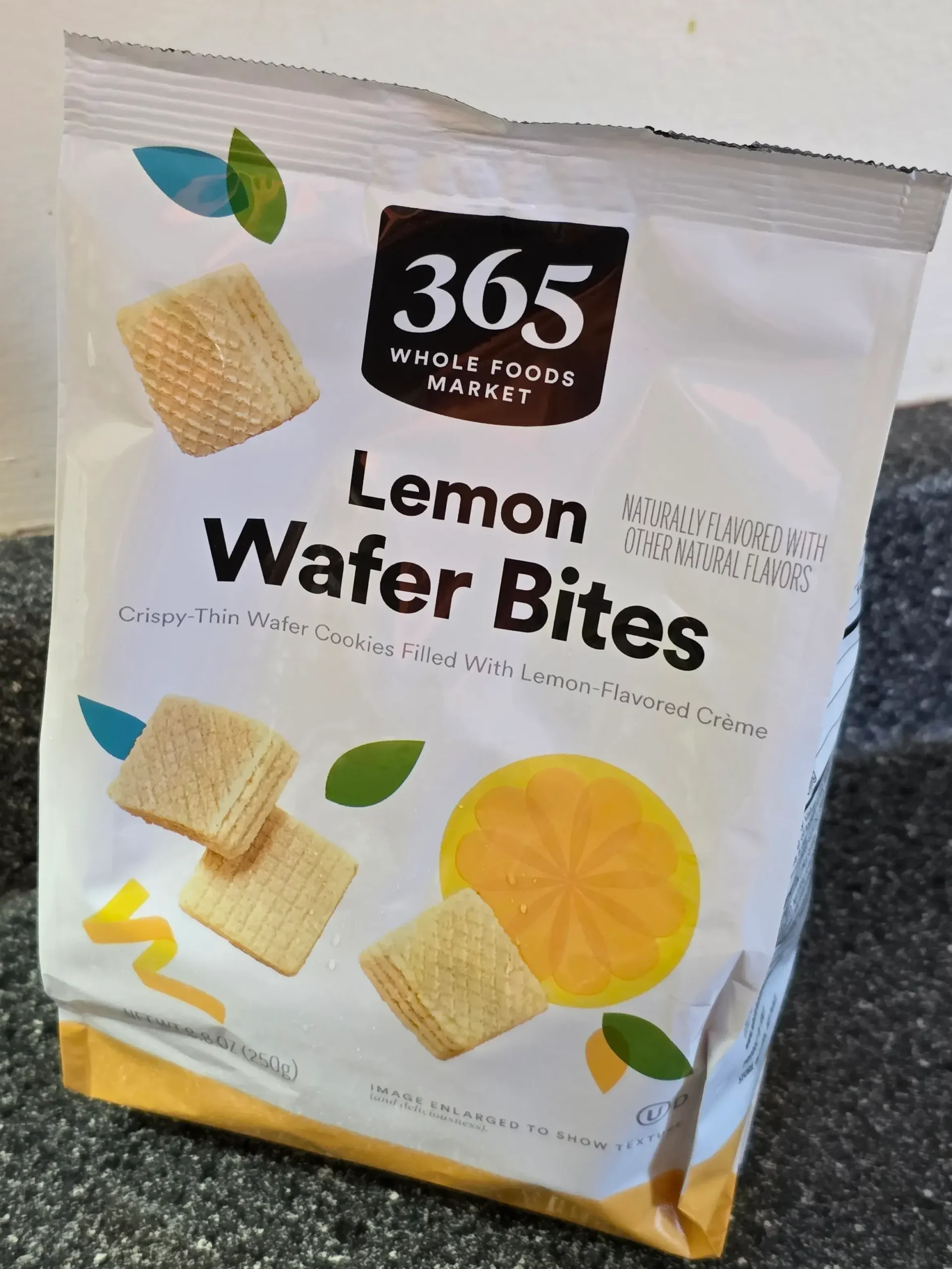 Whole Foods 365 Lemon Wafer Bites.
