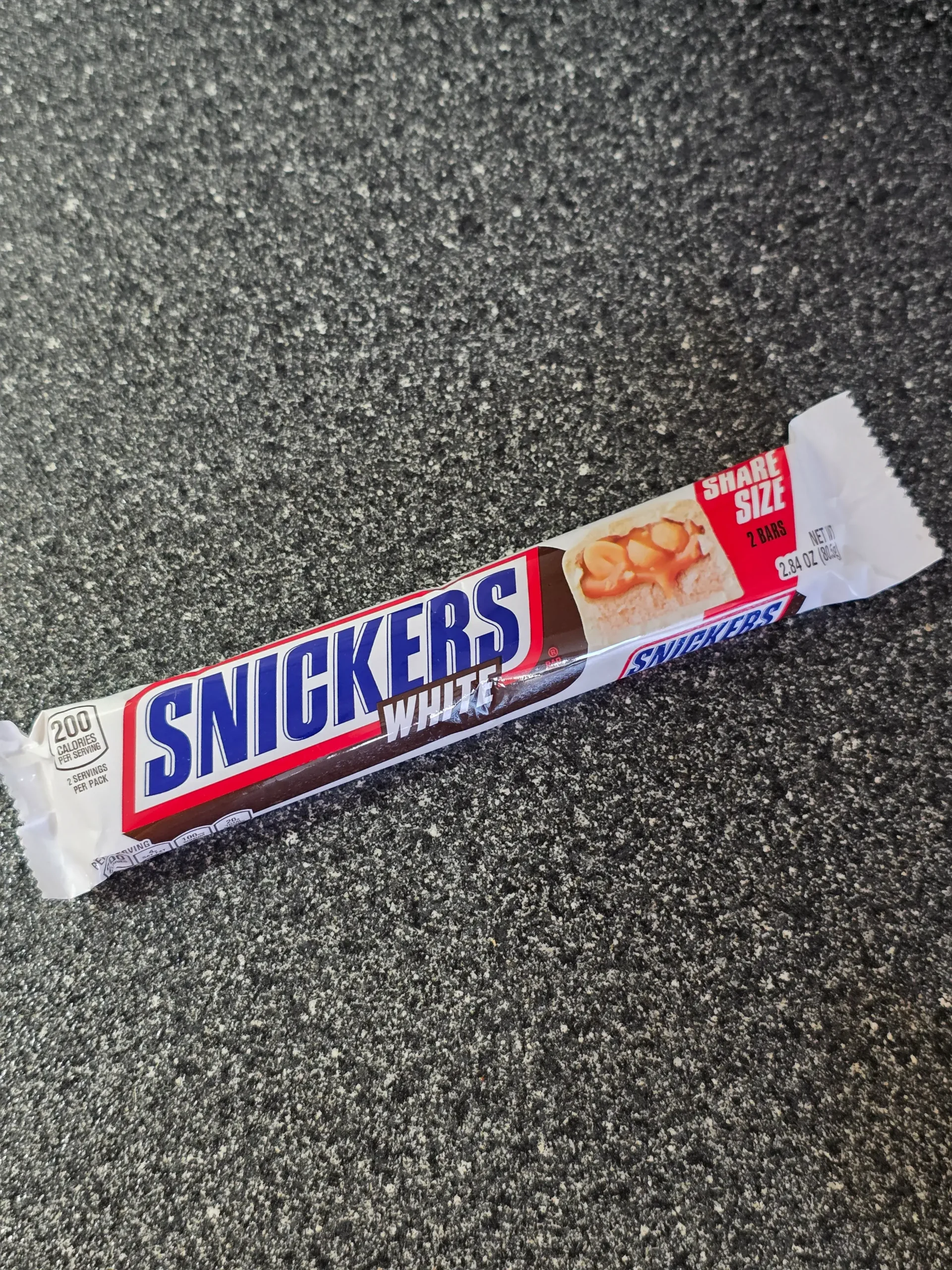 Snickers White.