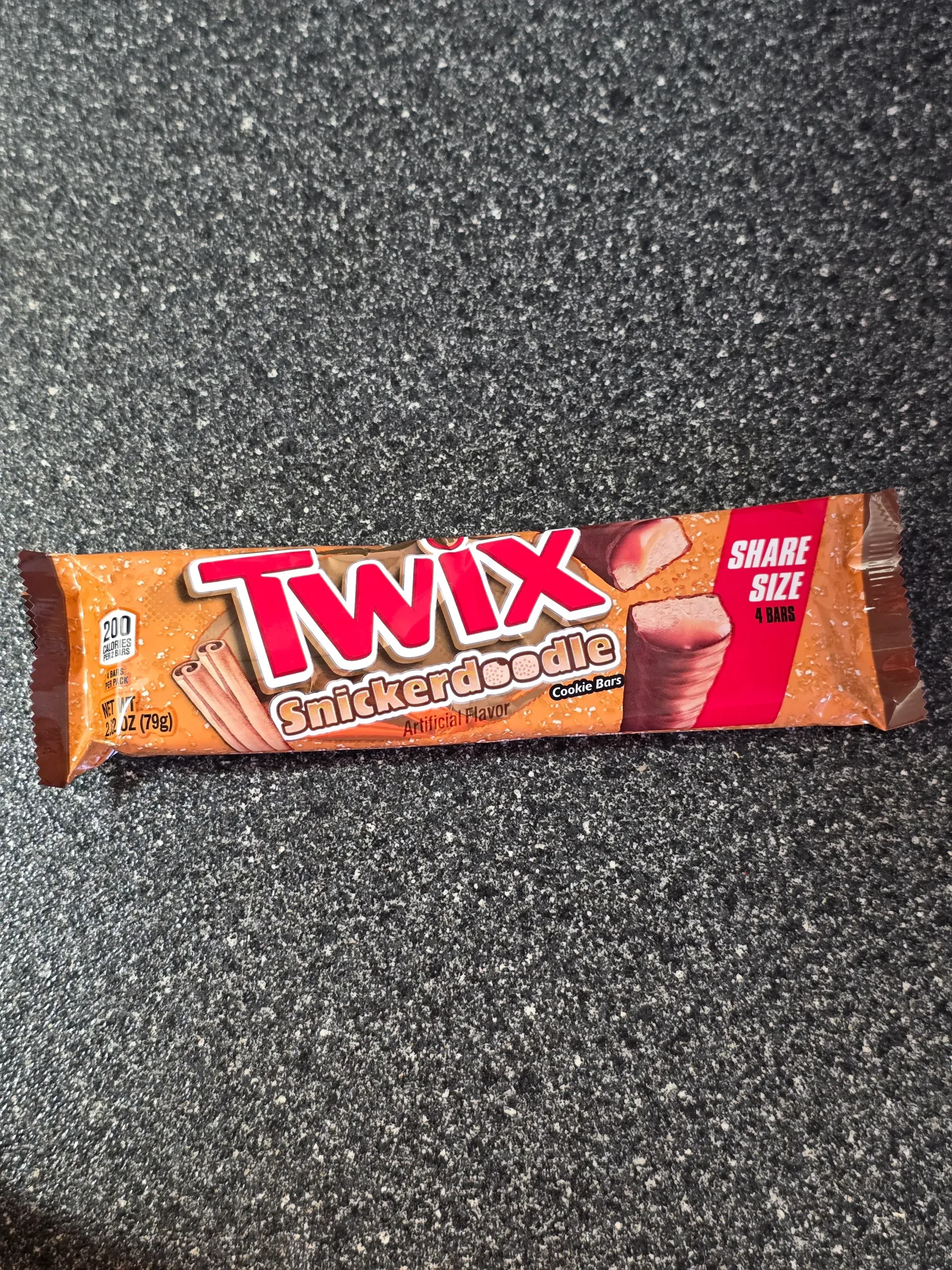 Twix Snickerdoodle Candy Cookies Bars.
