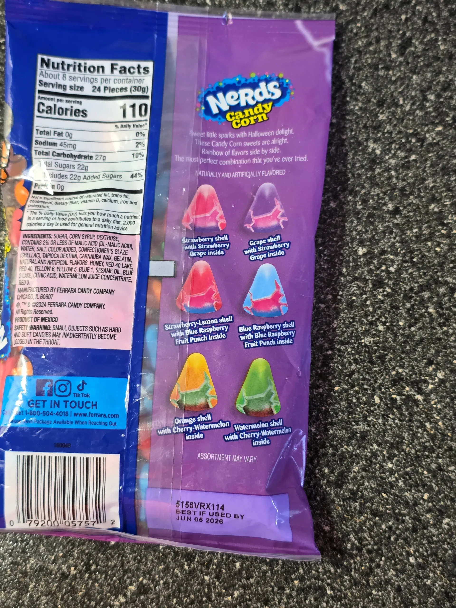 Nerds Candy Corn.