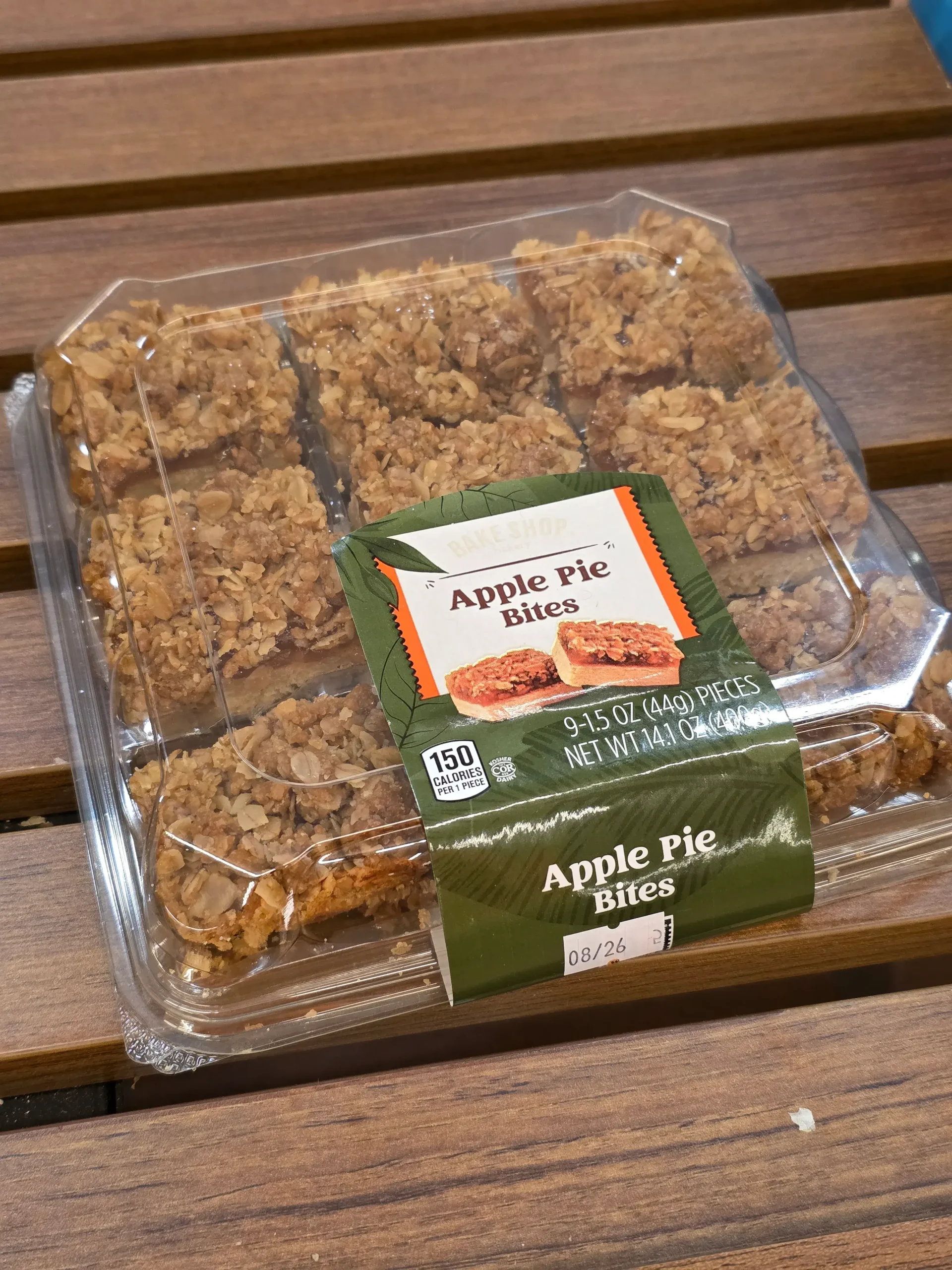 Aldi Bake Shop Apple Pie Bites.