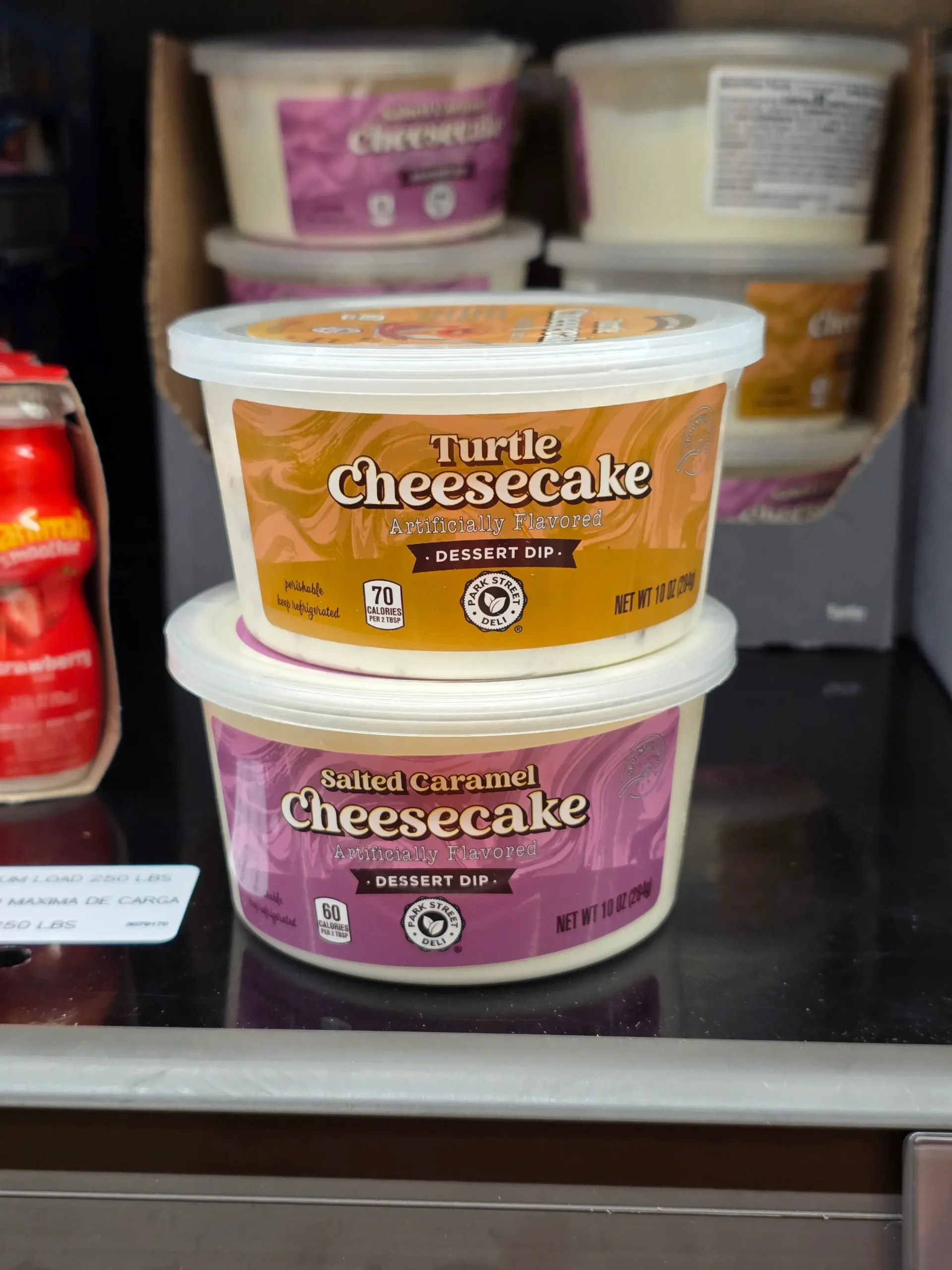 Aldi Turtle and Salted Caramel Cheesecake Dessert Dip.