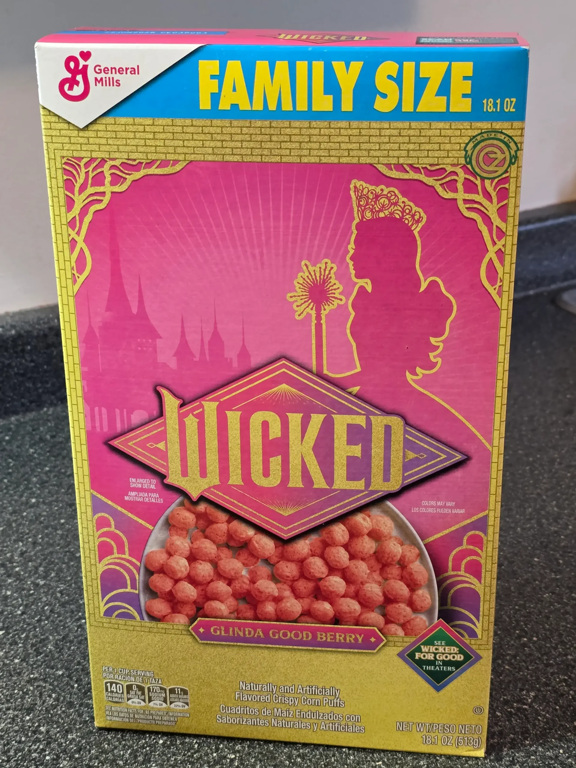 General Mills Wicked Glinda Good Berry.