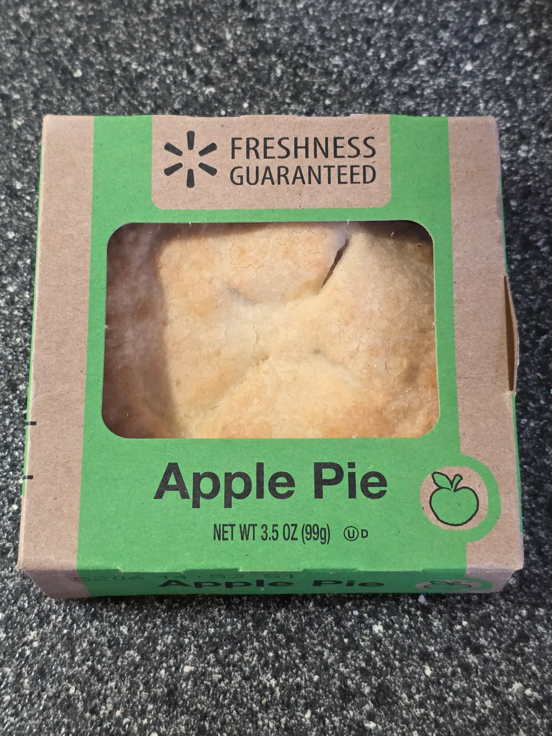 Walmart Freshness Guaranteed Mini Apple Pie.