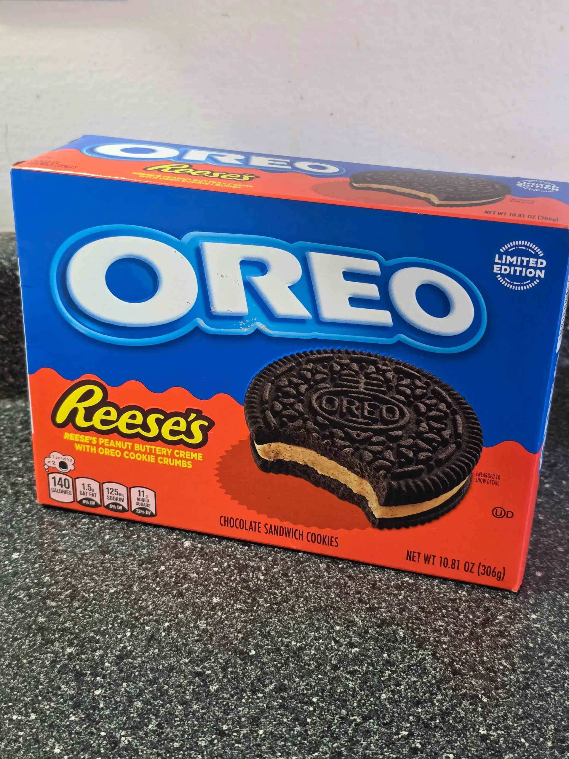 Oreo with Reese's Peanut Butter Creme.