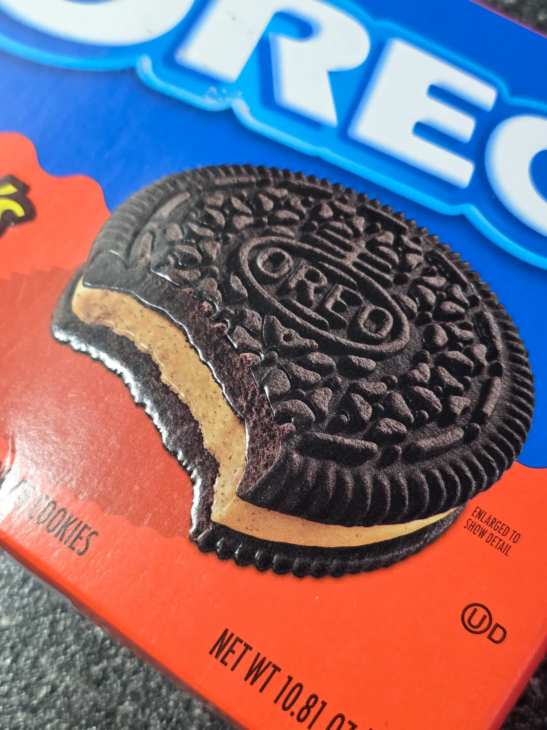 Oreo with Reese's Peanut Butter Creme.