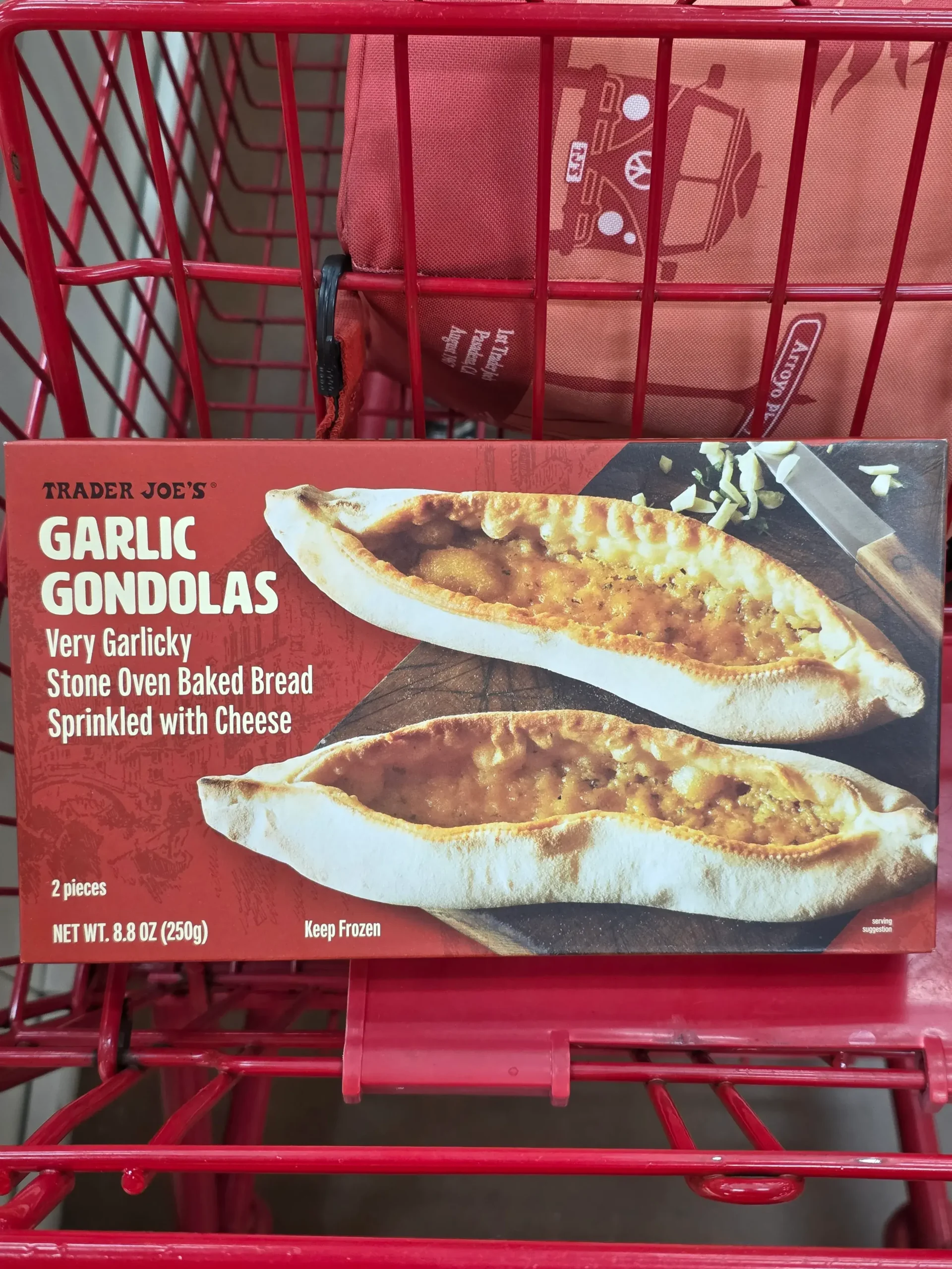 Trader Joe's Garlic Gondolas.
