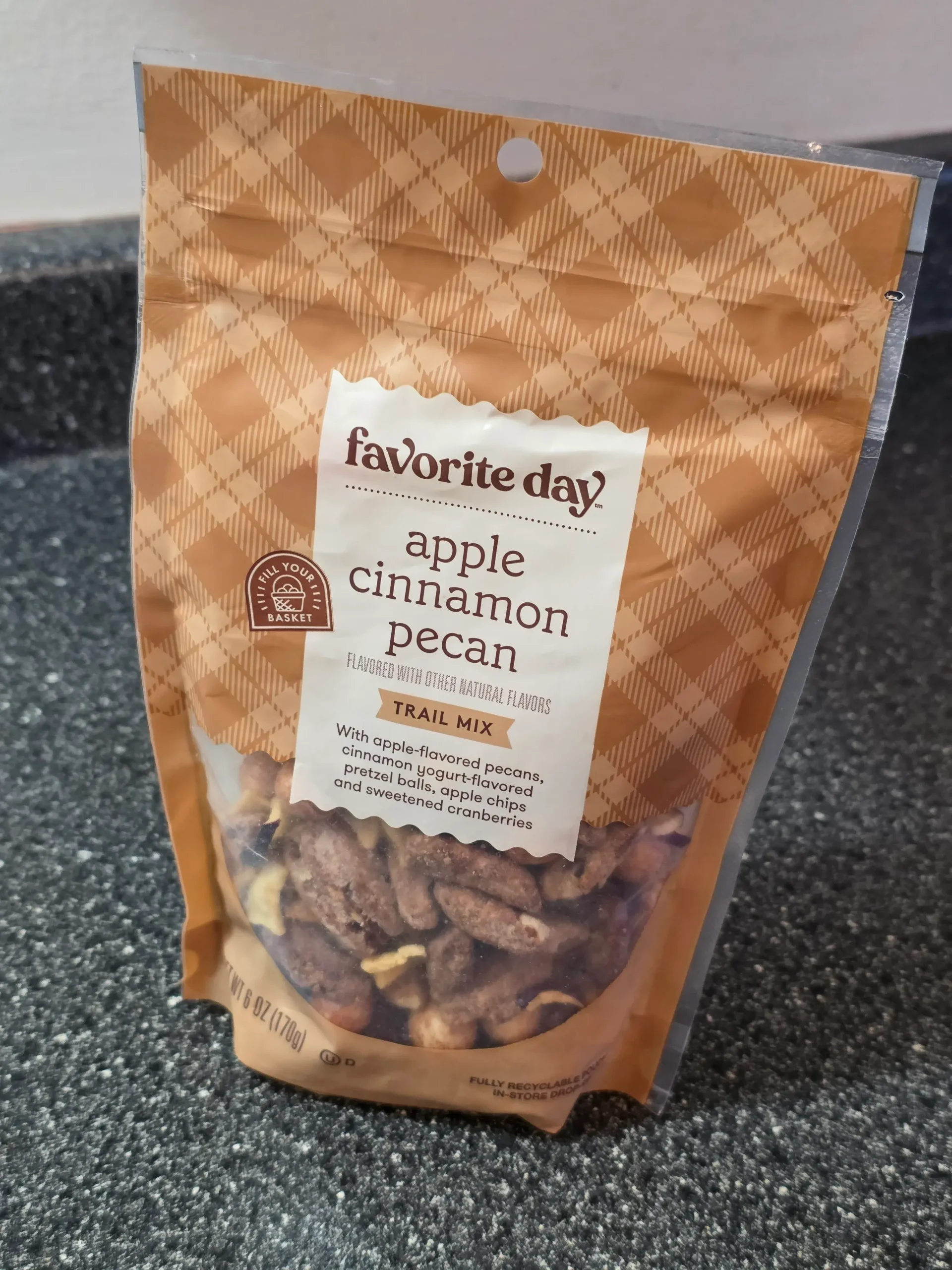 Target Favorite Day Fall Harvest Apple Cinnamon Pecan Flavored with Other Natural Flavors Trail Mix.