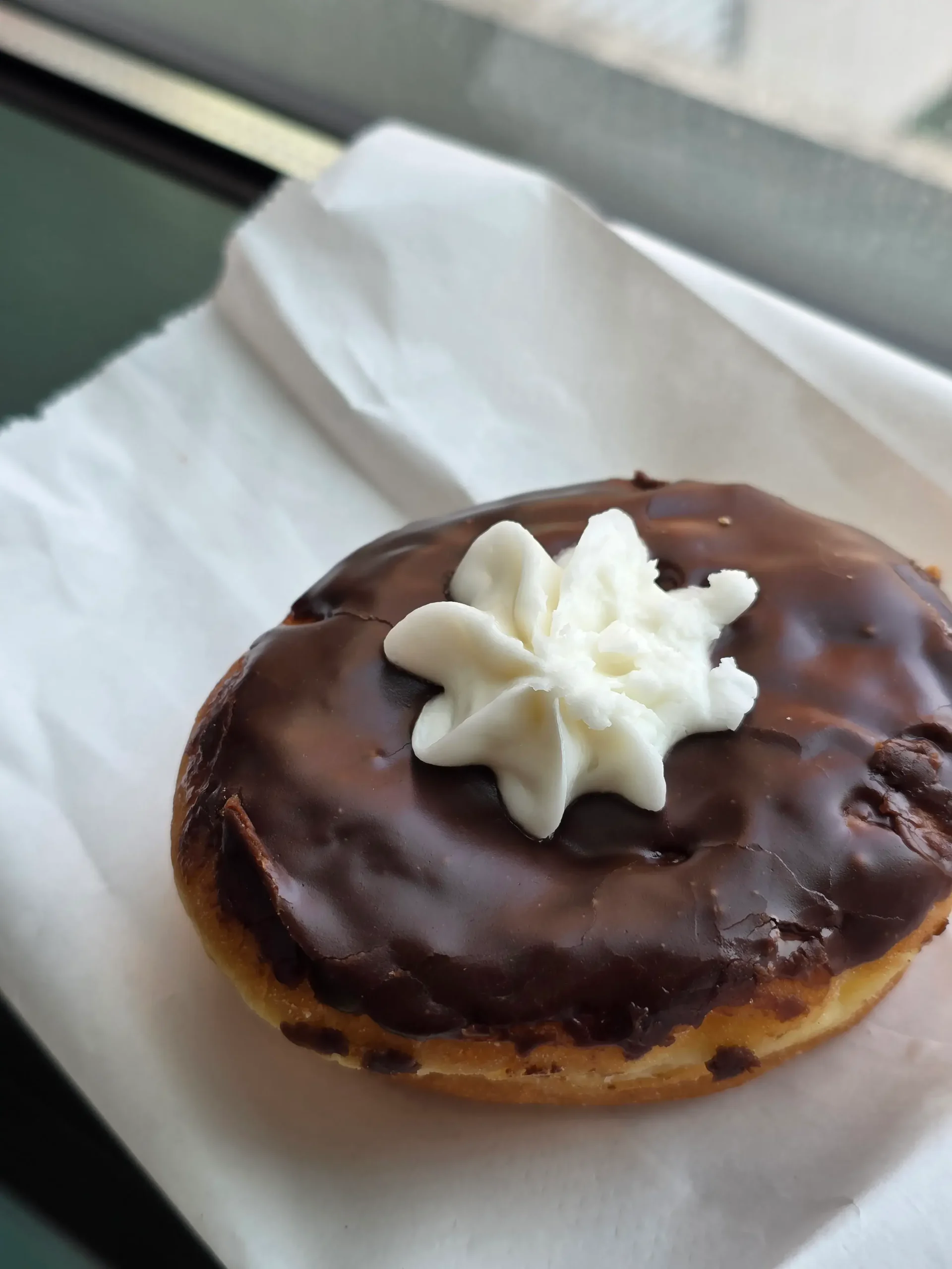Dunkin' Donuts Kreme Delight Donut.