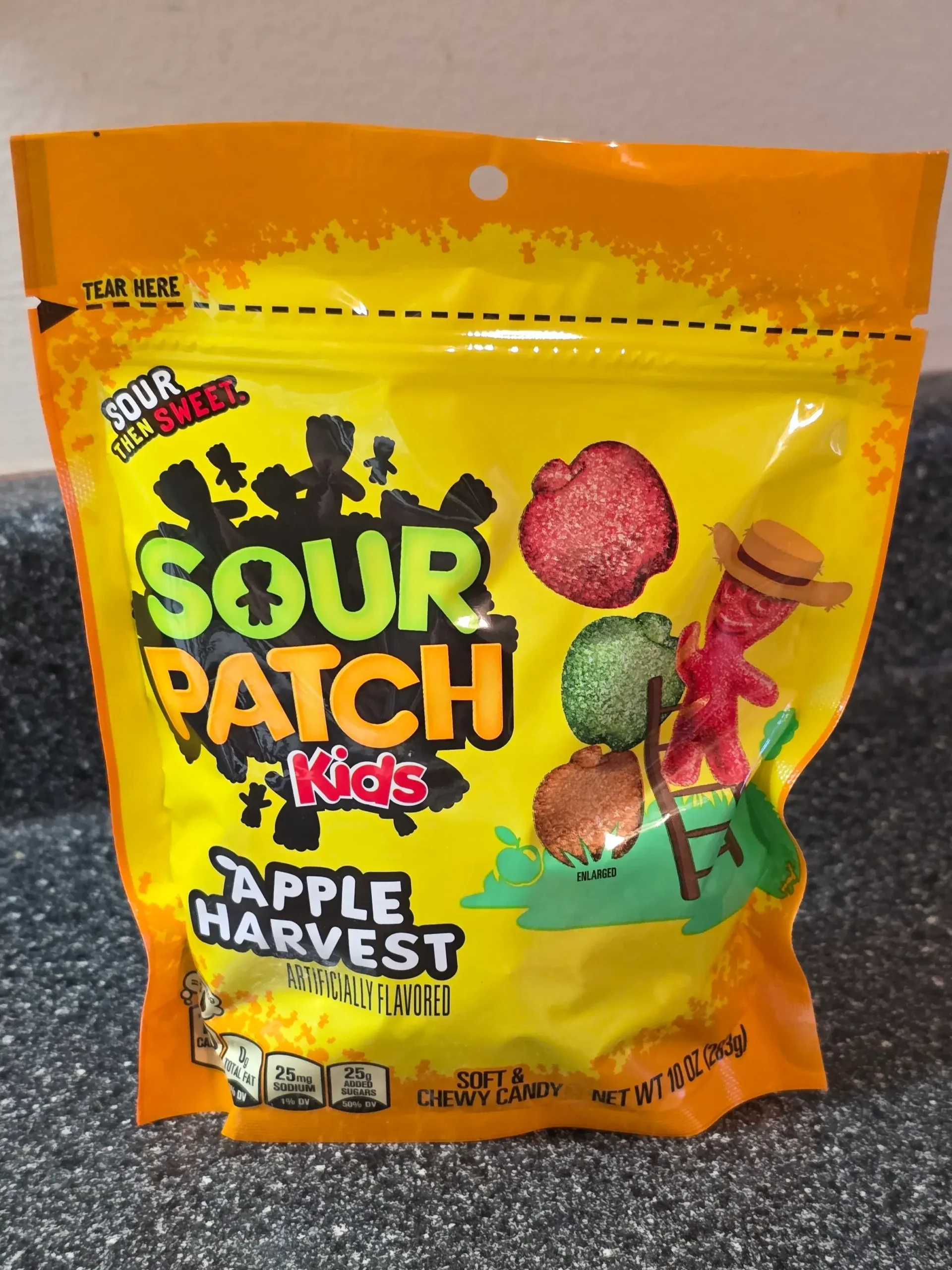 Sour Patch Kids Apple Harvest.
