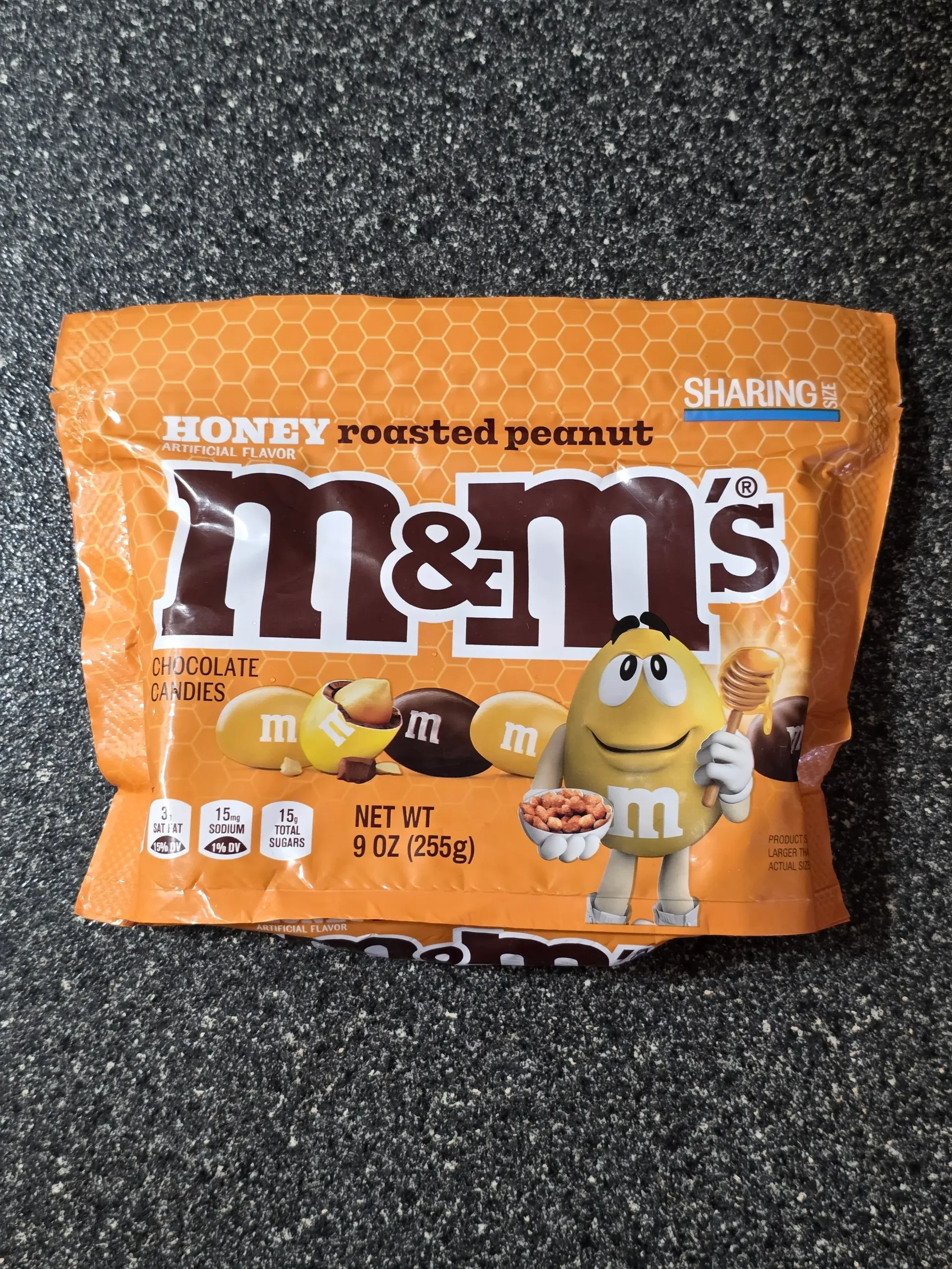 M&M's Honey Roasted Peanut.