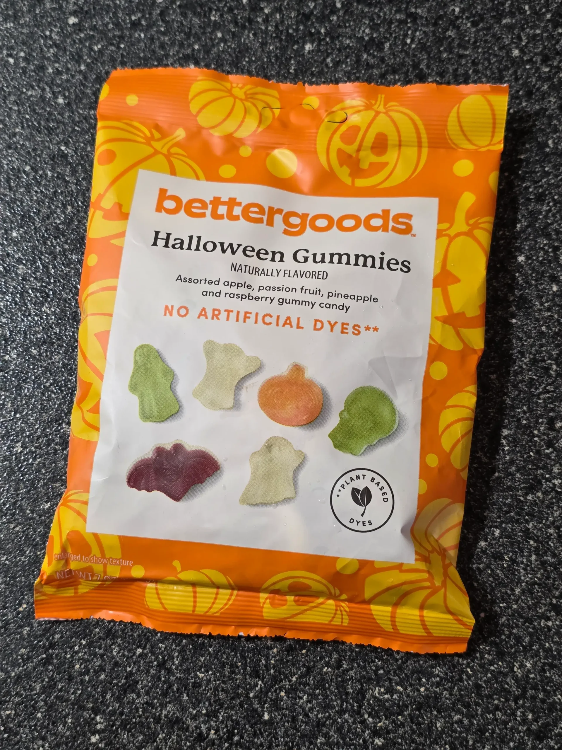 Walmart BetterGoods Halloween Gummies.