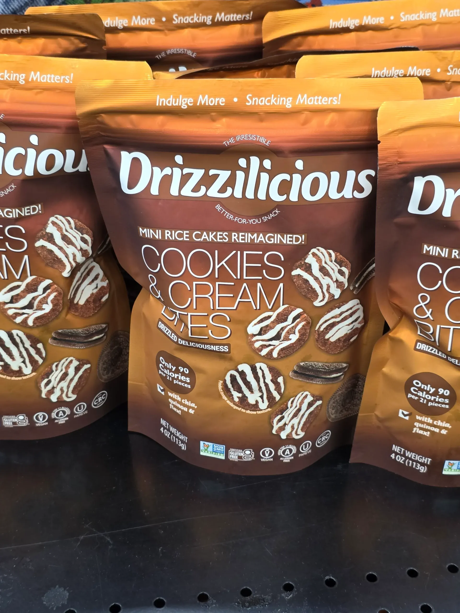 Drizzilicious Cookies & Cream Bites.