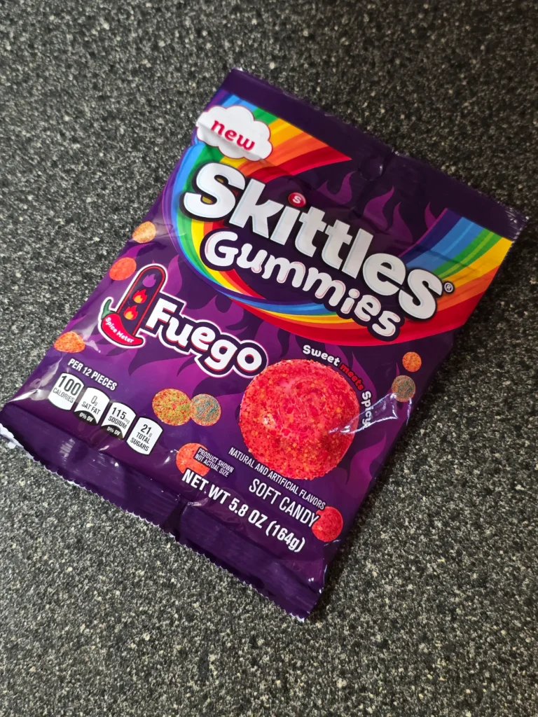 Skittles Fuego Gummies.