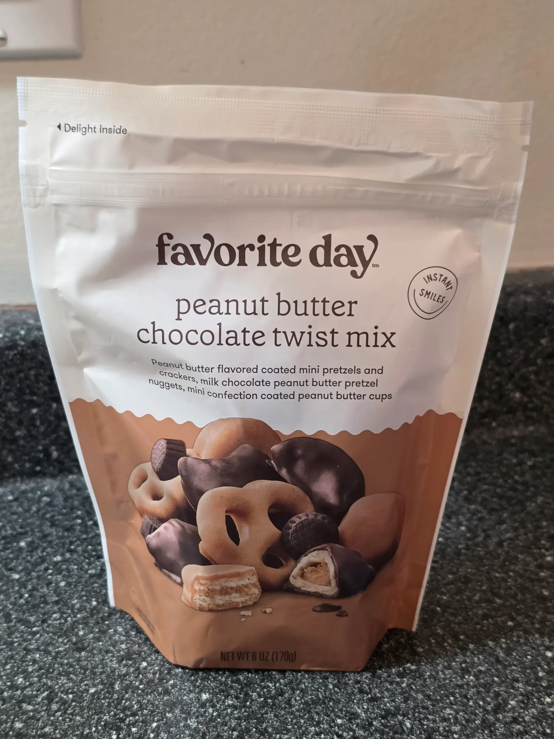 Target Favorite Day Peanut Butter Chocolate Twist Mix.