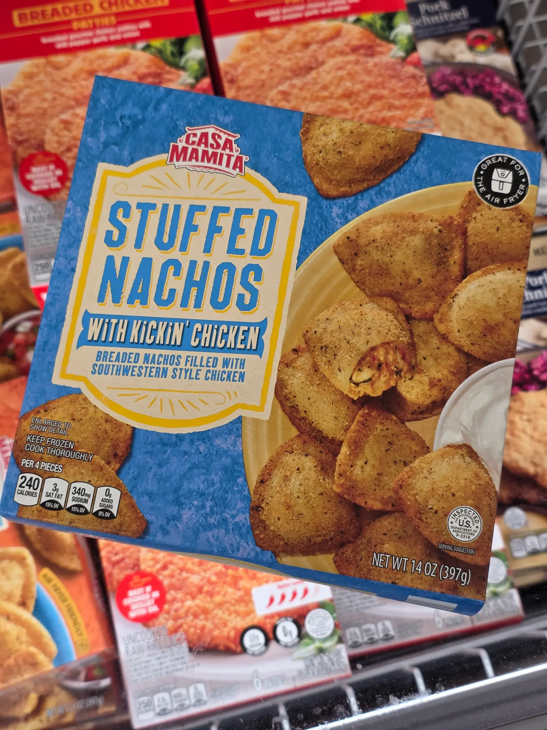 Casa Mamita Stuffed Nachos With Kickin' Chicken.