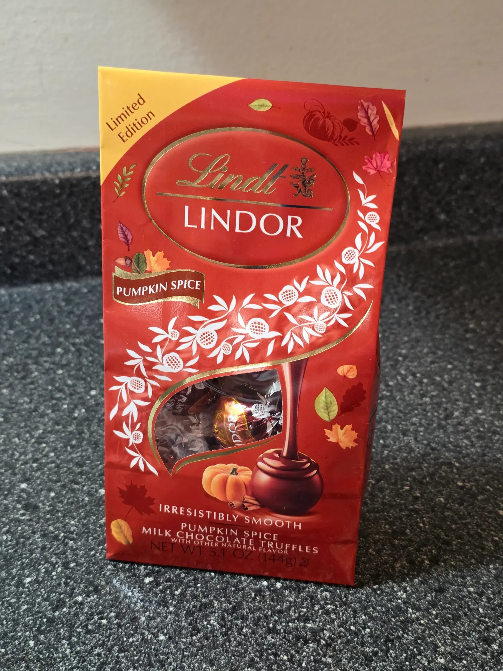 Lindt Fall Harvest Chocolate Pumpkin Spice Truffles.