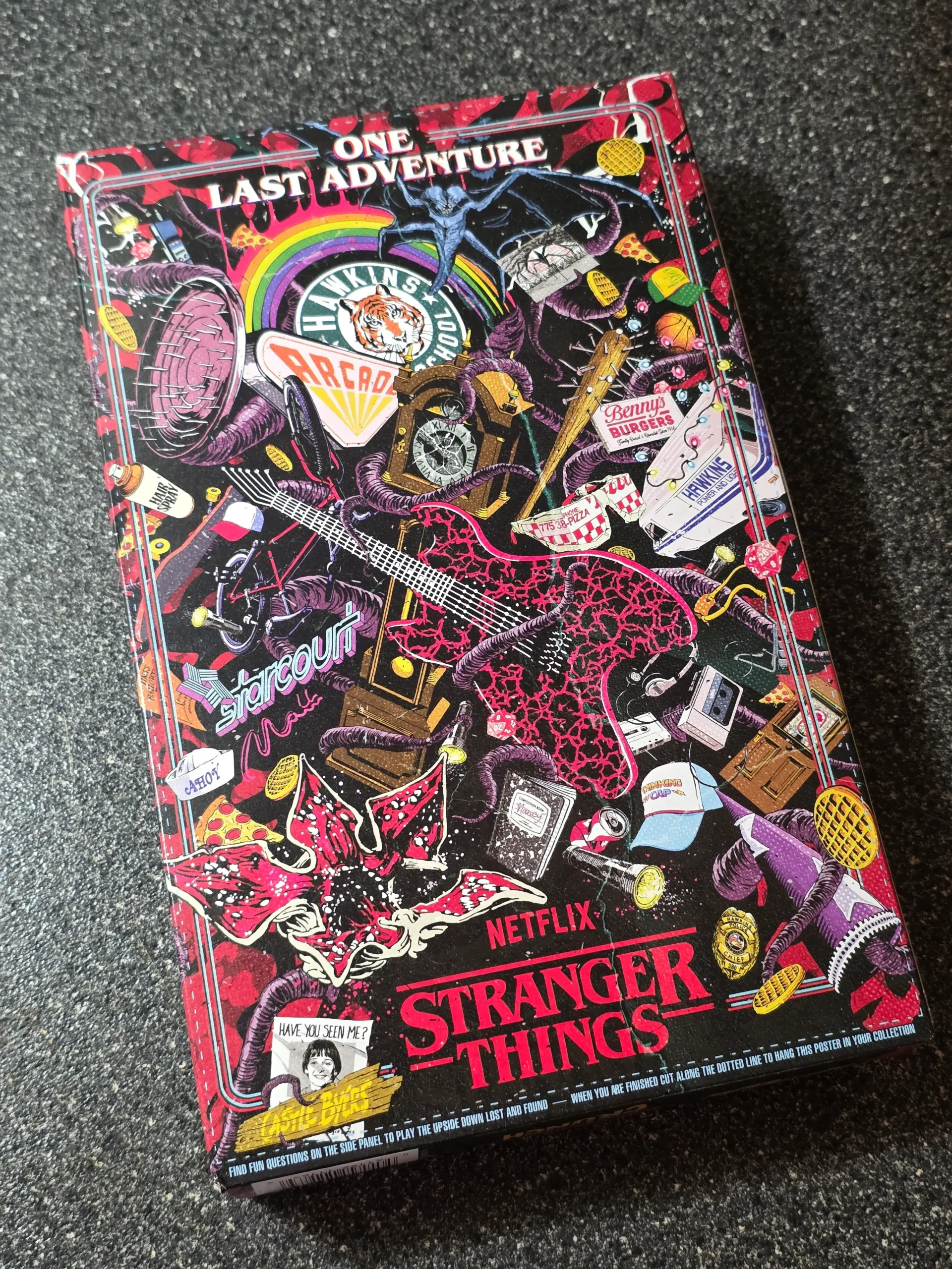 Kellogg's Stranger Things Demogorgon Crunch Cereal.