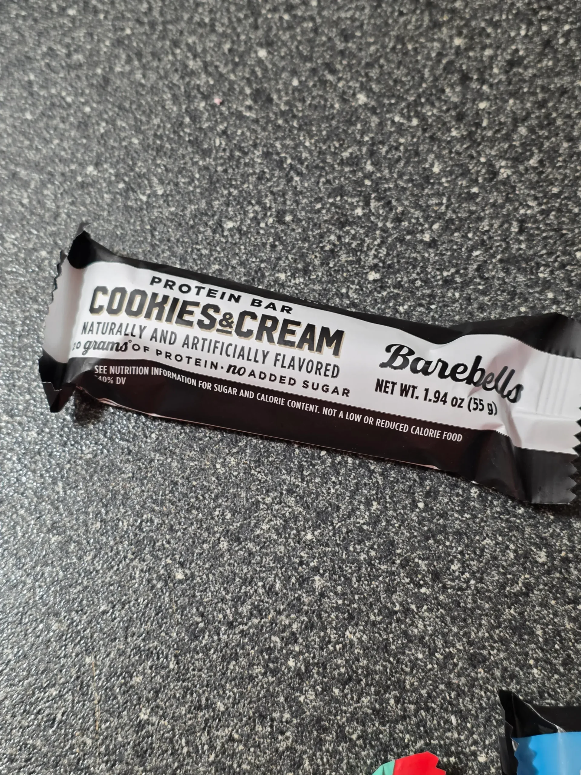 Barebells Protein Bars: Cookies & Cream, Peppermint Bark, Cookies & Caramel, Creamy Crisp, and Caramel Cashew.