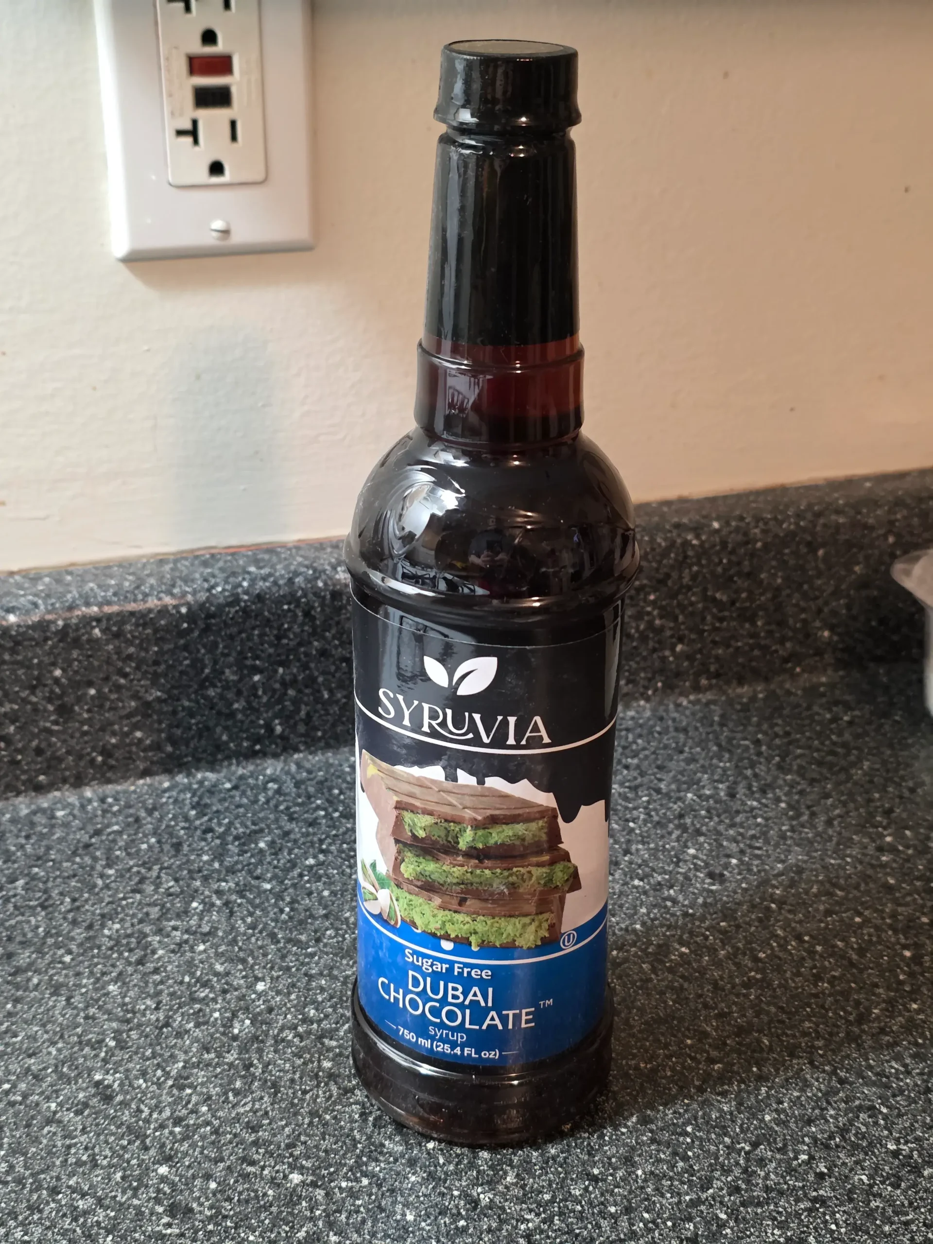 Syruvia Dubai Flavored Sugar Free Coffee Syrup.