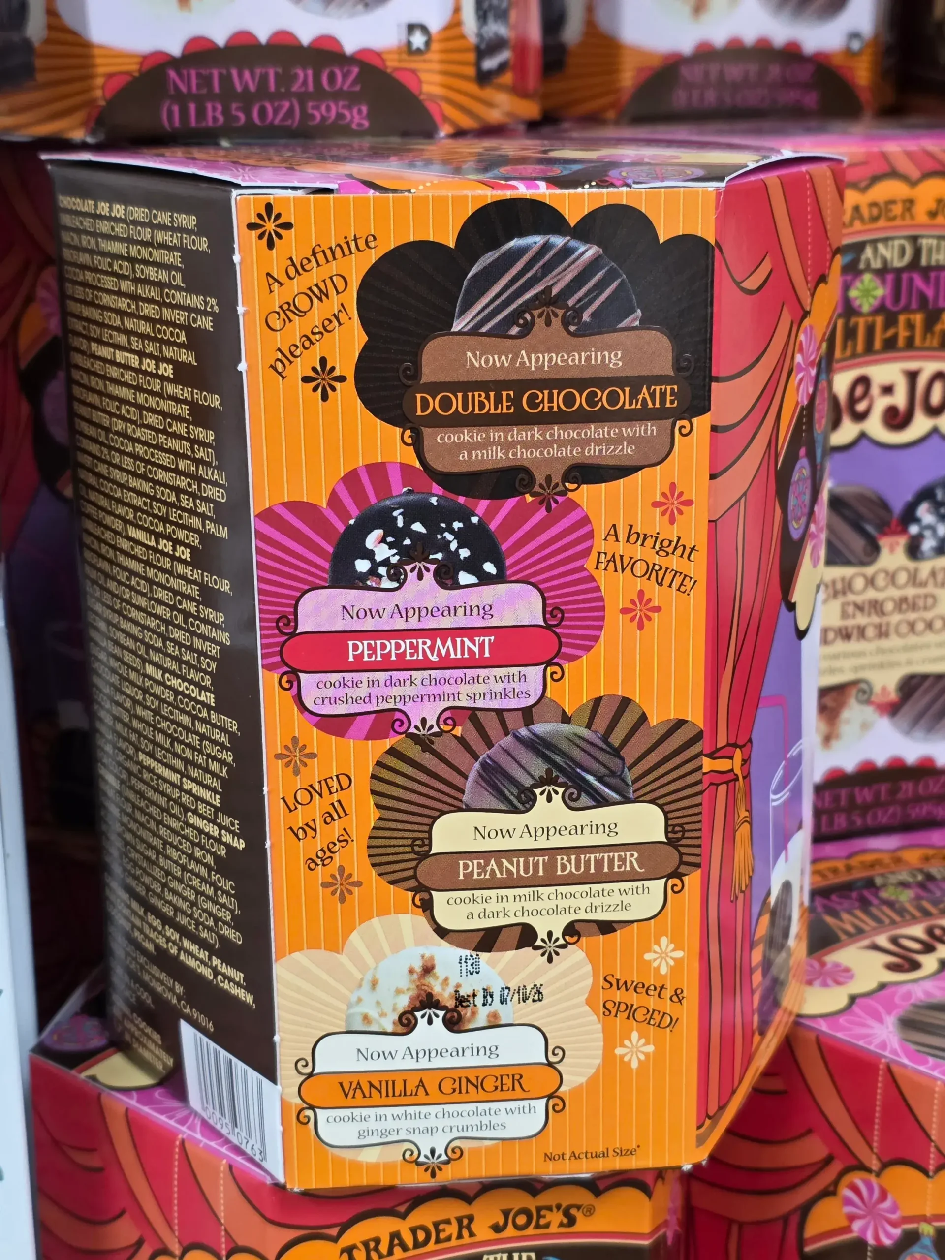 Trader Joe's and the Astounding Multi-Flavor Joe-Joe's Chocolate Enrobed Sandwich Cookies.