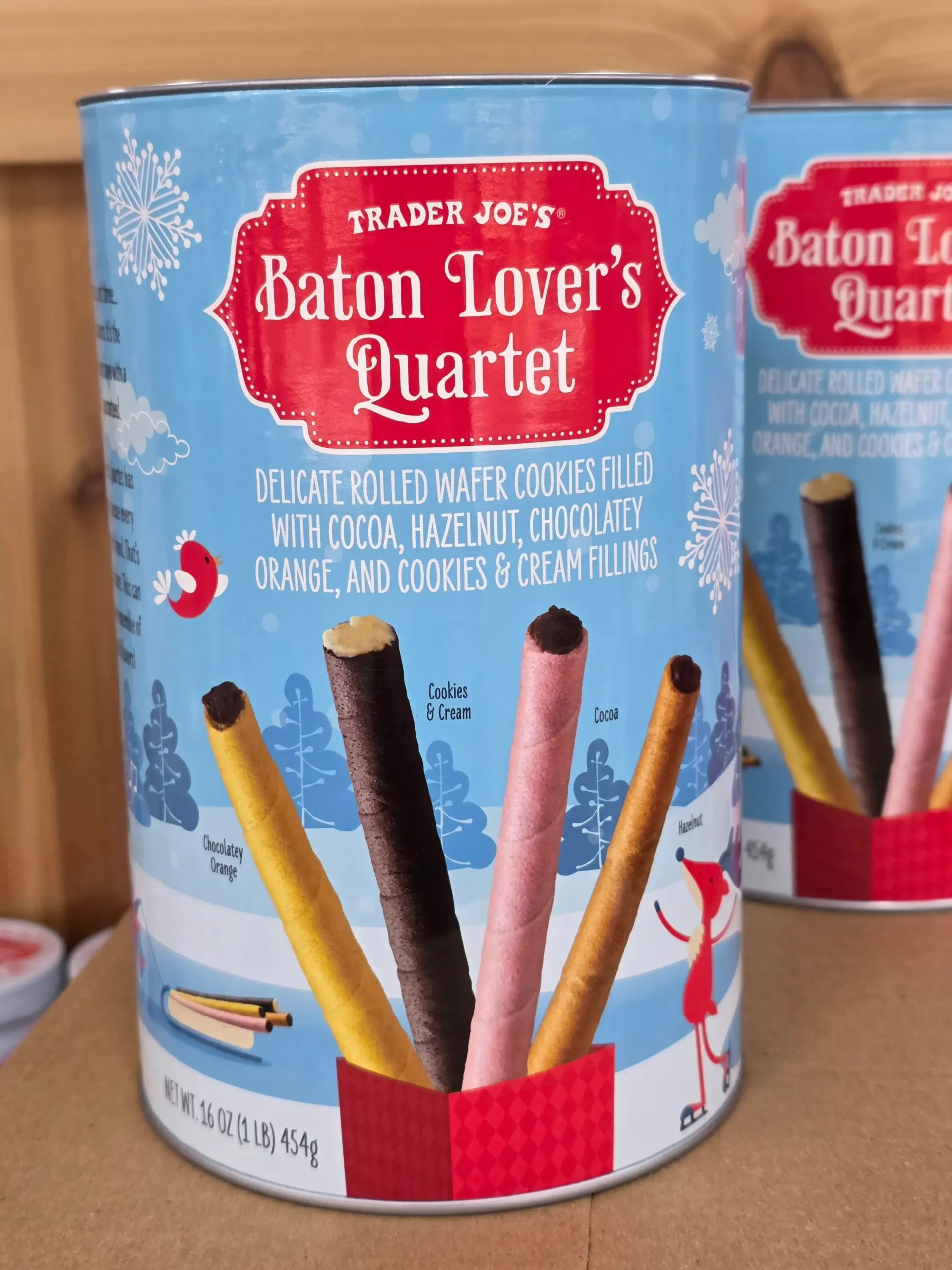 Trader Joe's Baton Lover's Quartet.