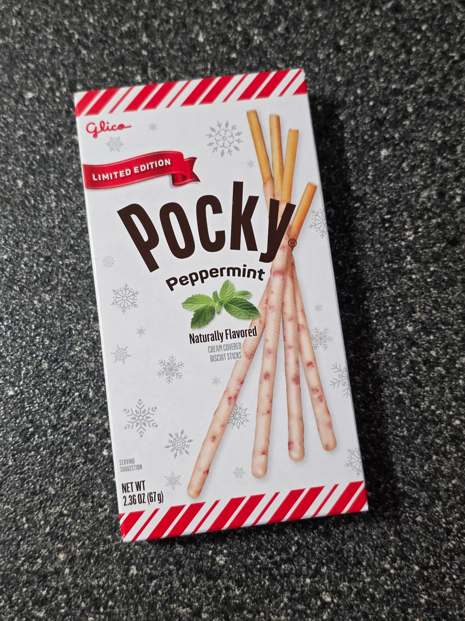 Pocky Limited Edition Peppermint.