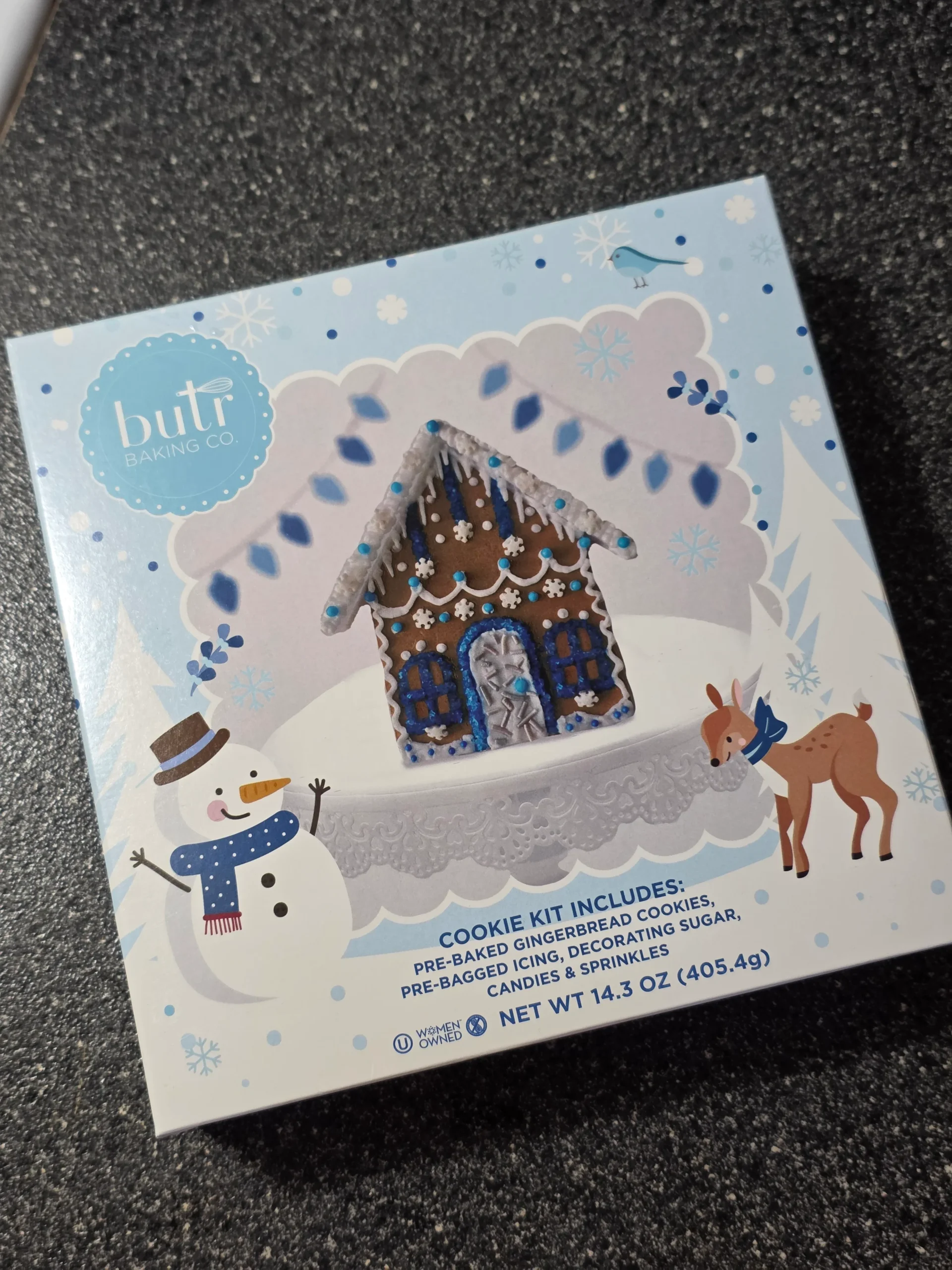 Butr Baking Co. Gingerbread House Kit.