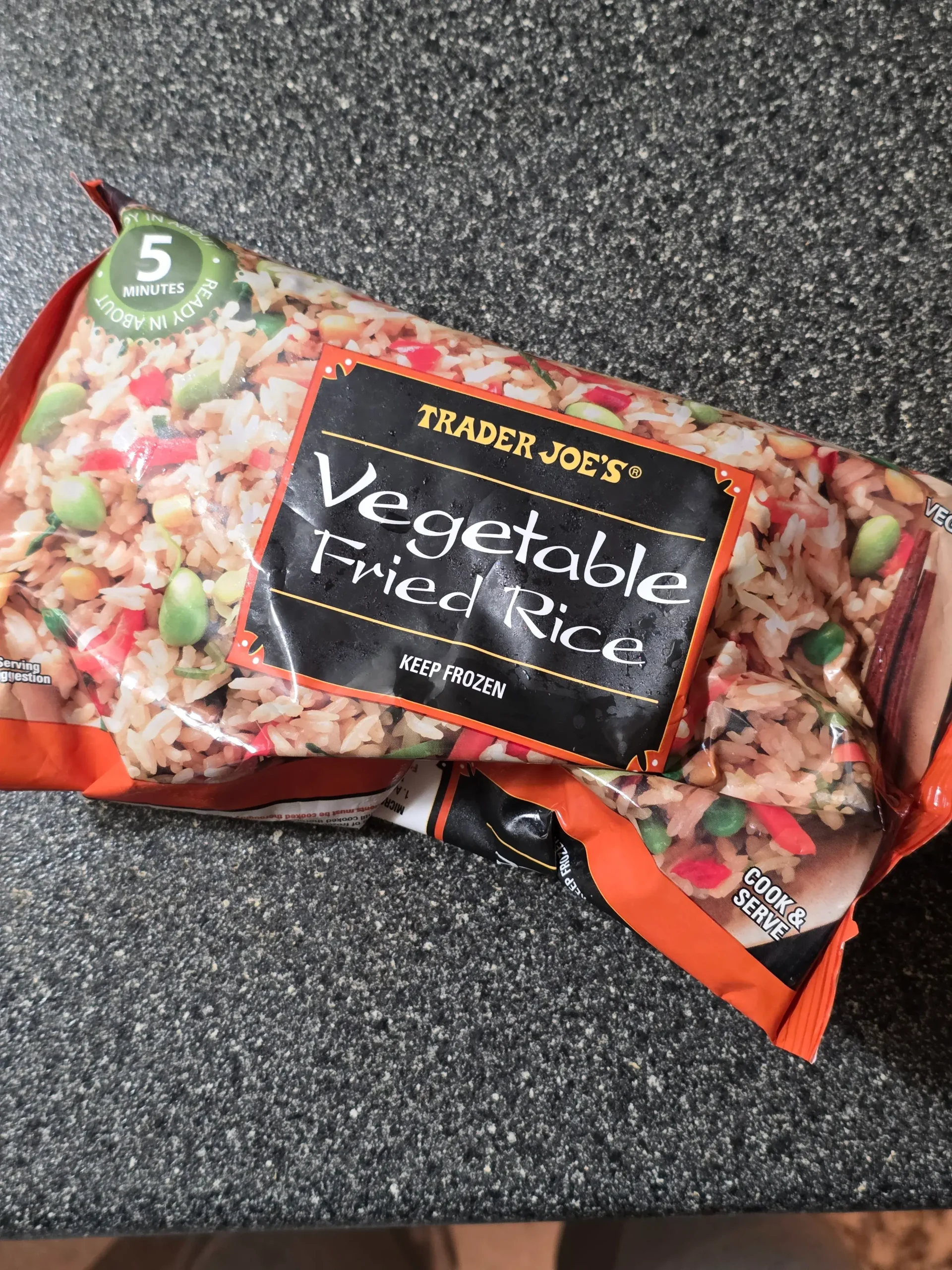 Trader Joe's Vegetable Fried Rice.