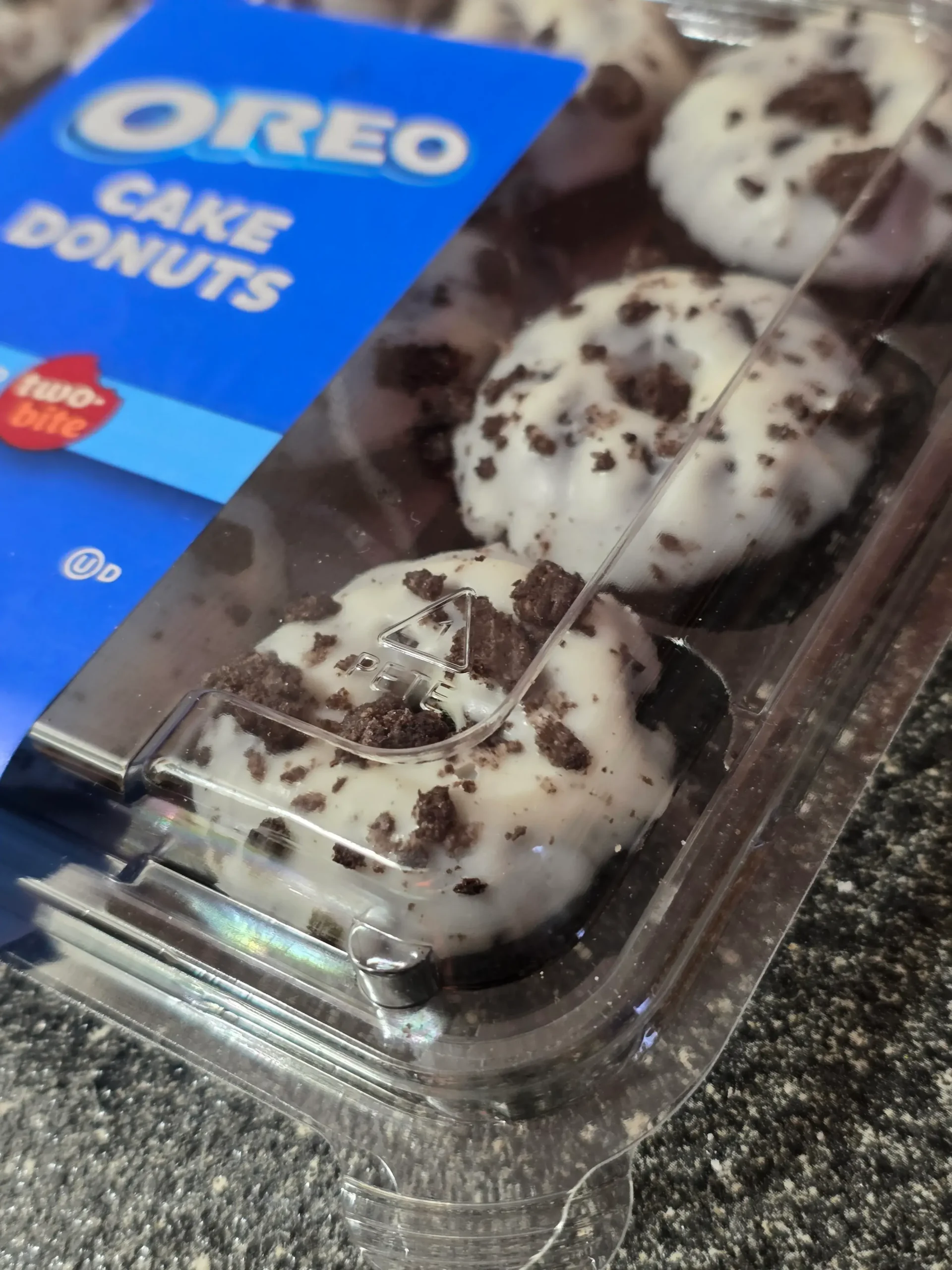two-bite Oreo Cake Donuts.