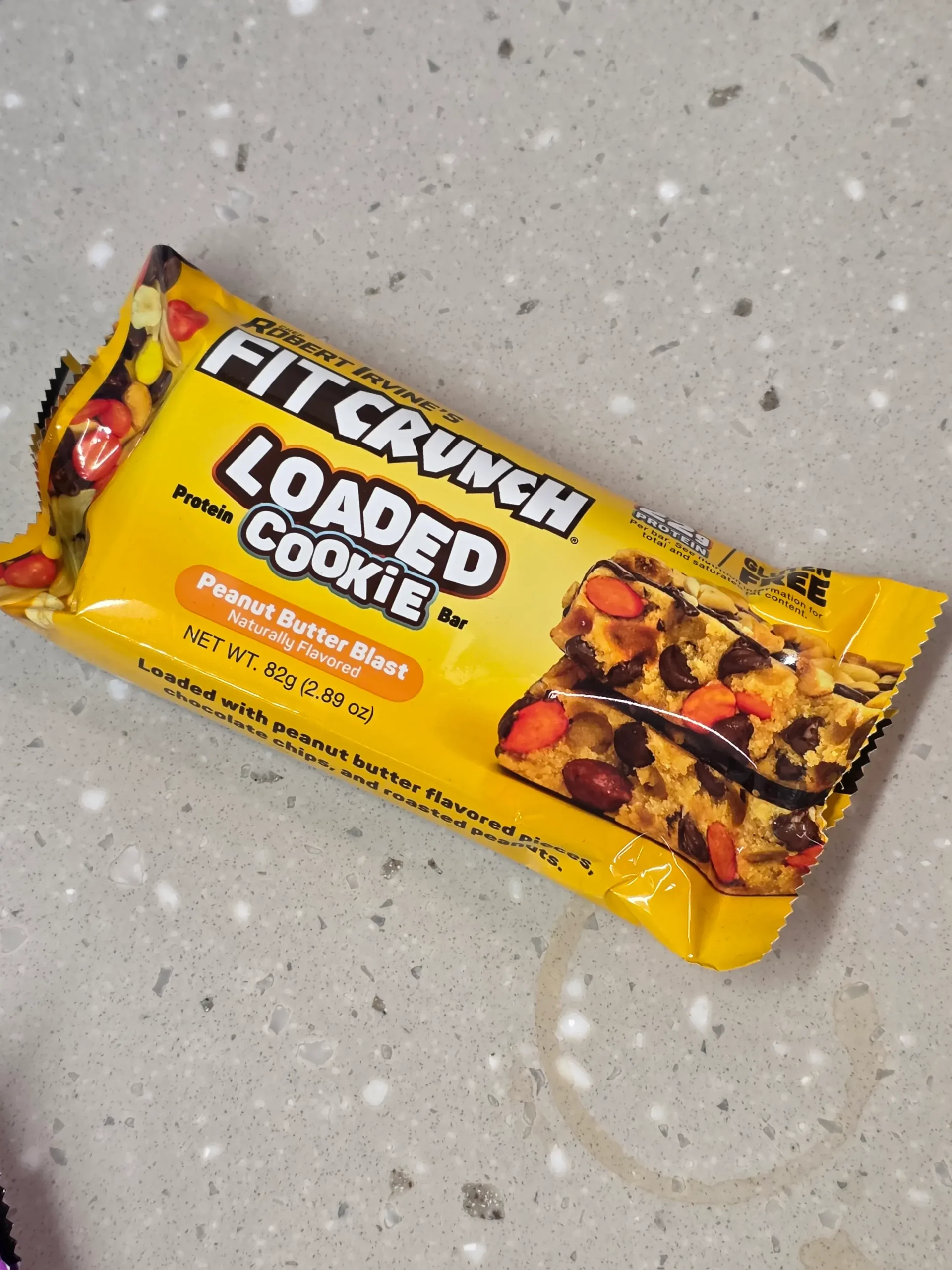 FitCrunch Loaded Cookie Peanut Butter Blast Protein Bar.