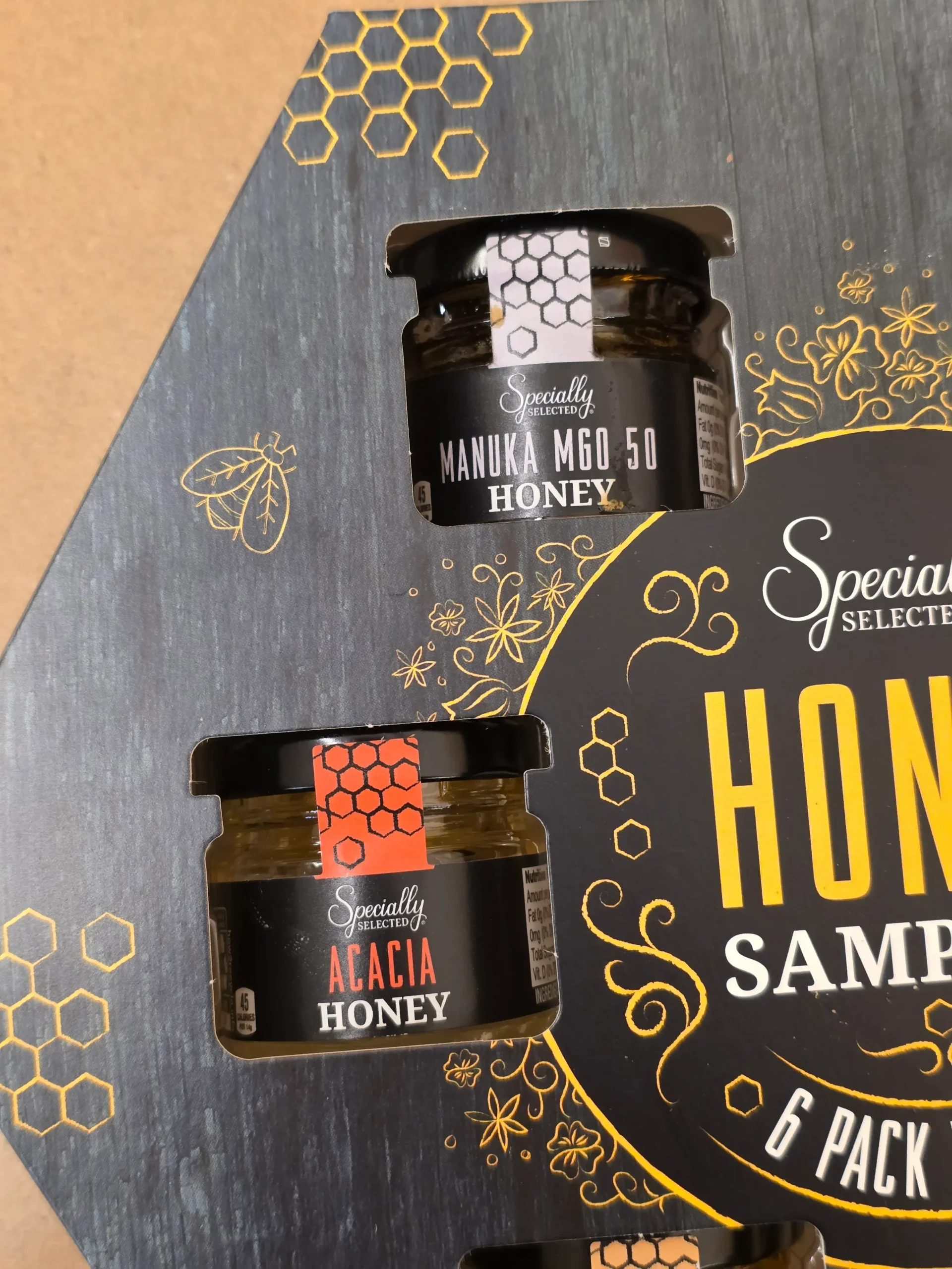 Specially Selected Honey Sampler 6 Pack Variety.
