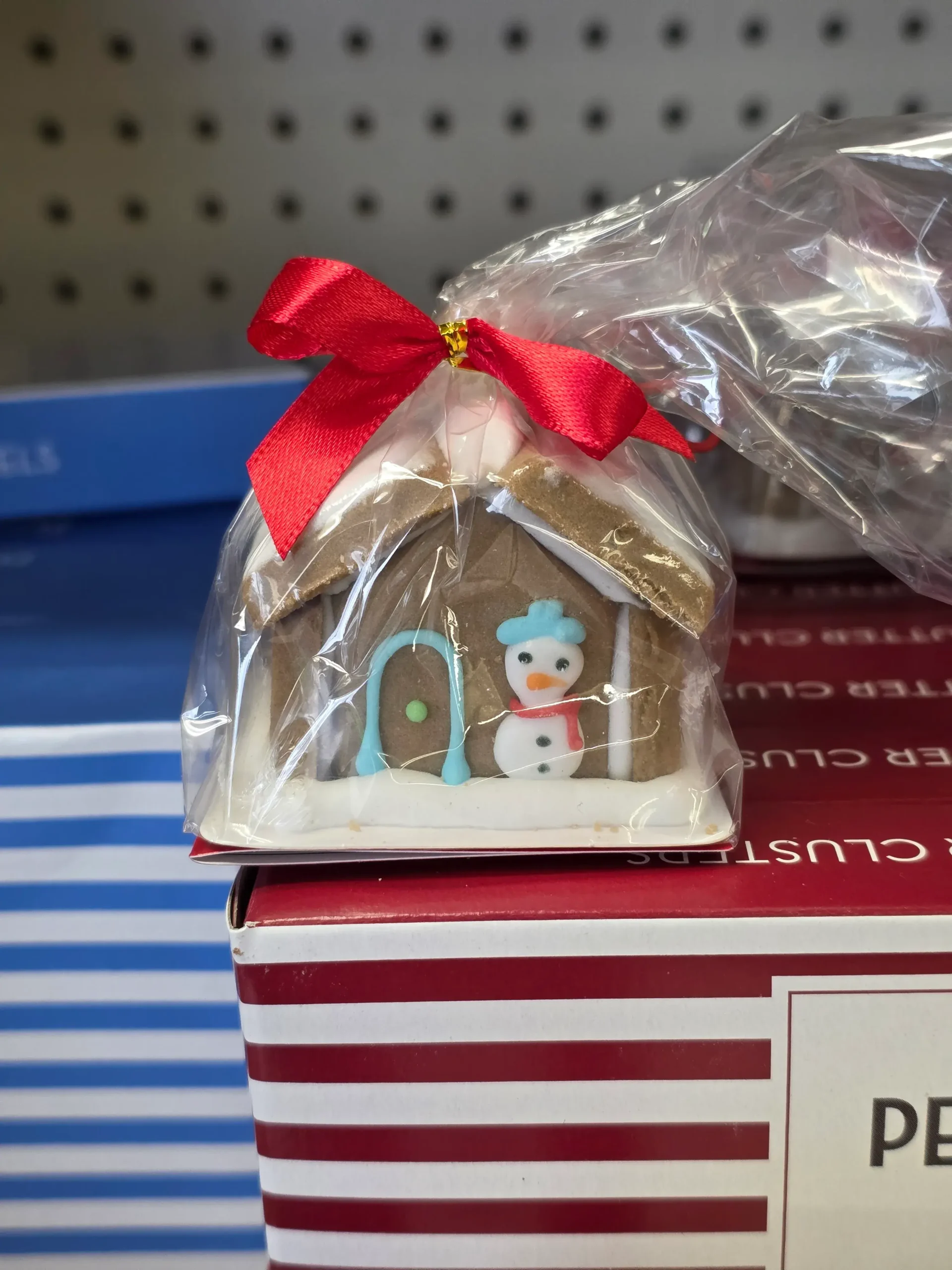 Dollar Tree Mini Gingerbread House.