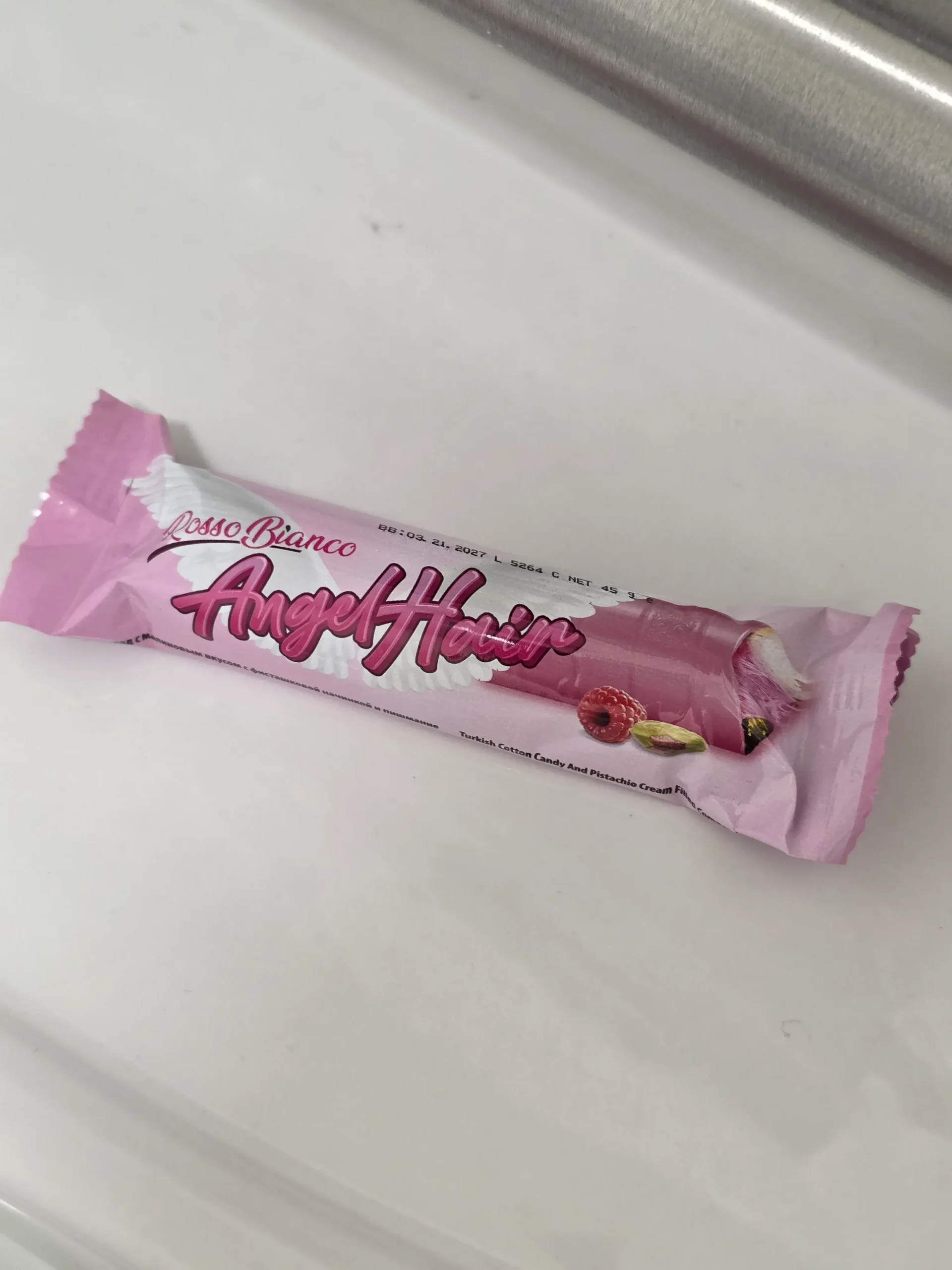 Rosso Bianco Angel Hair Bar.