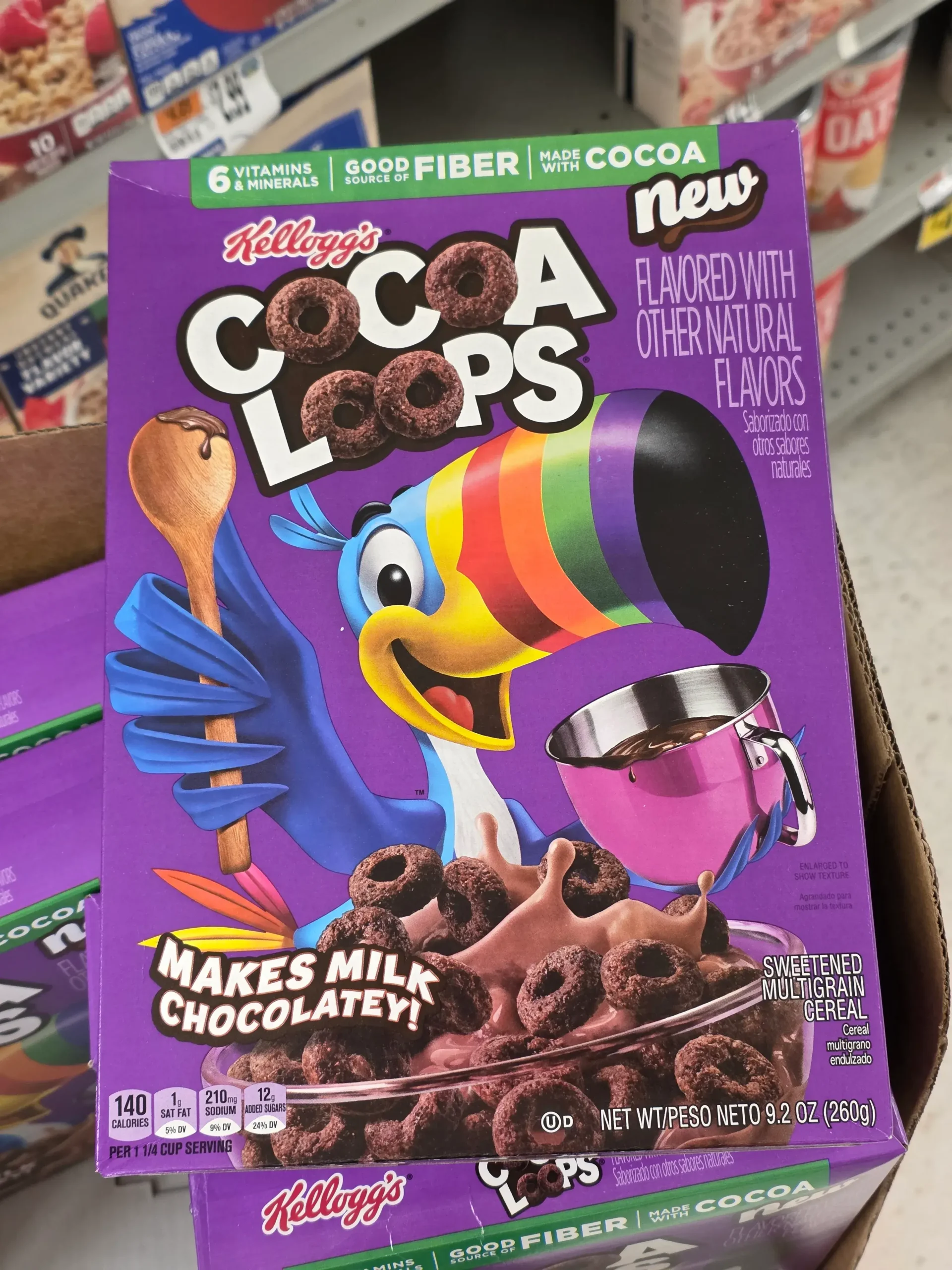 Kellogg's Cocoa Loops.