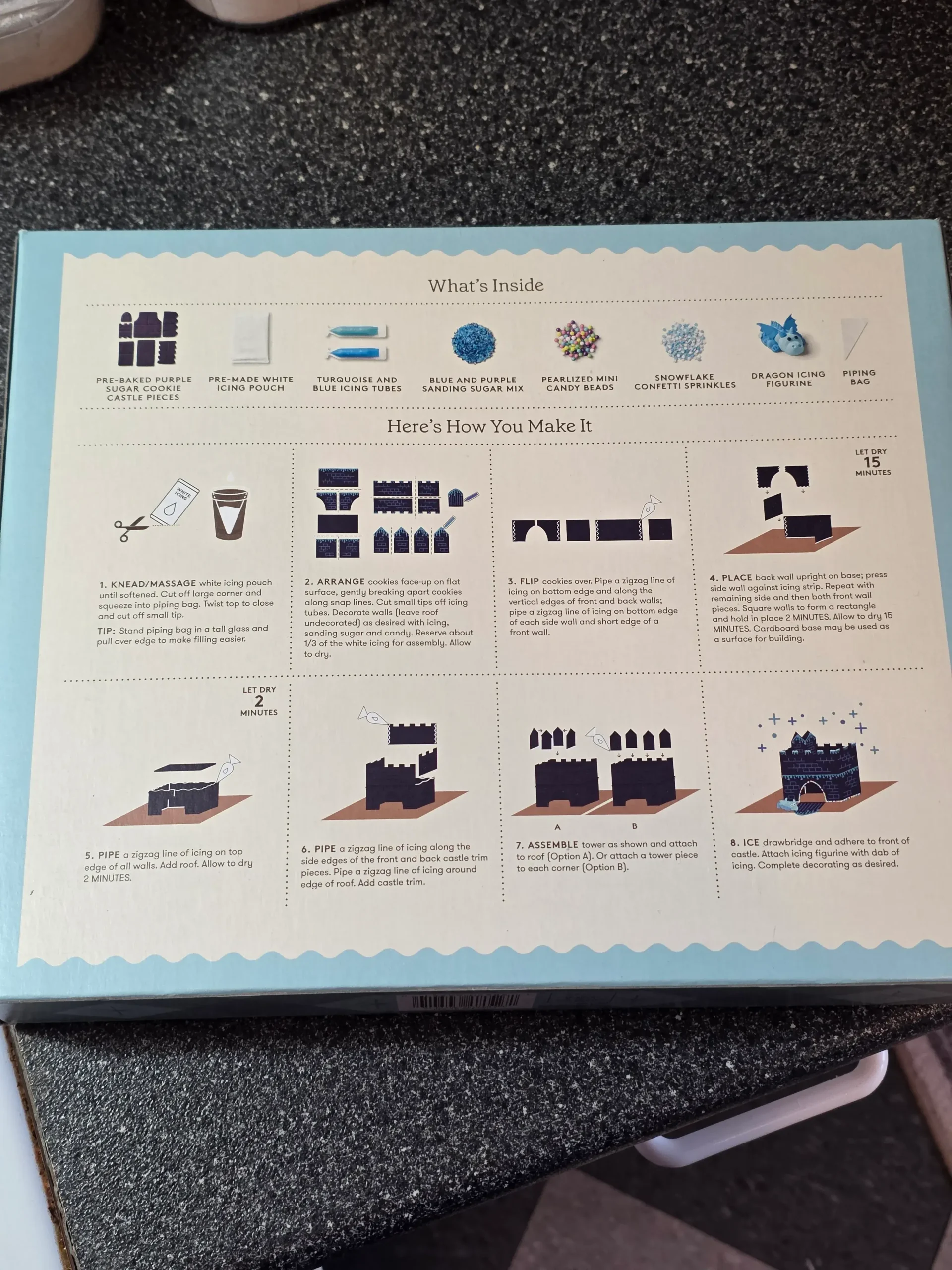 Favorite Day Magical Ice Castle Sugar Cookie Kit.