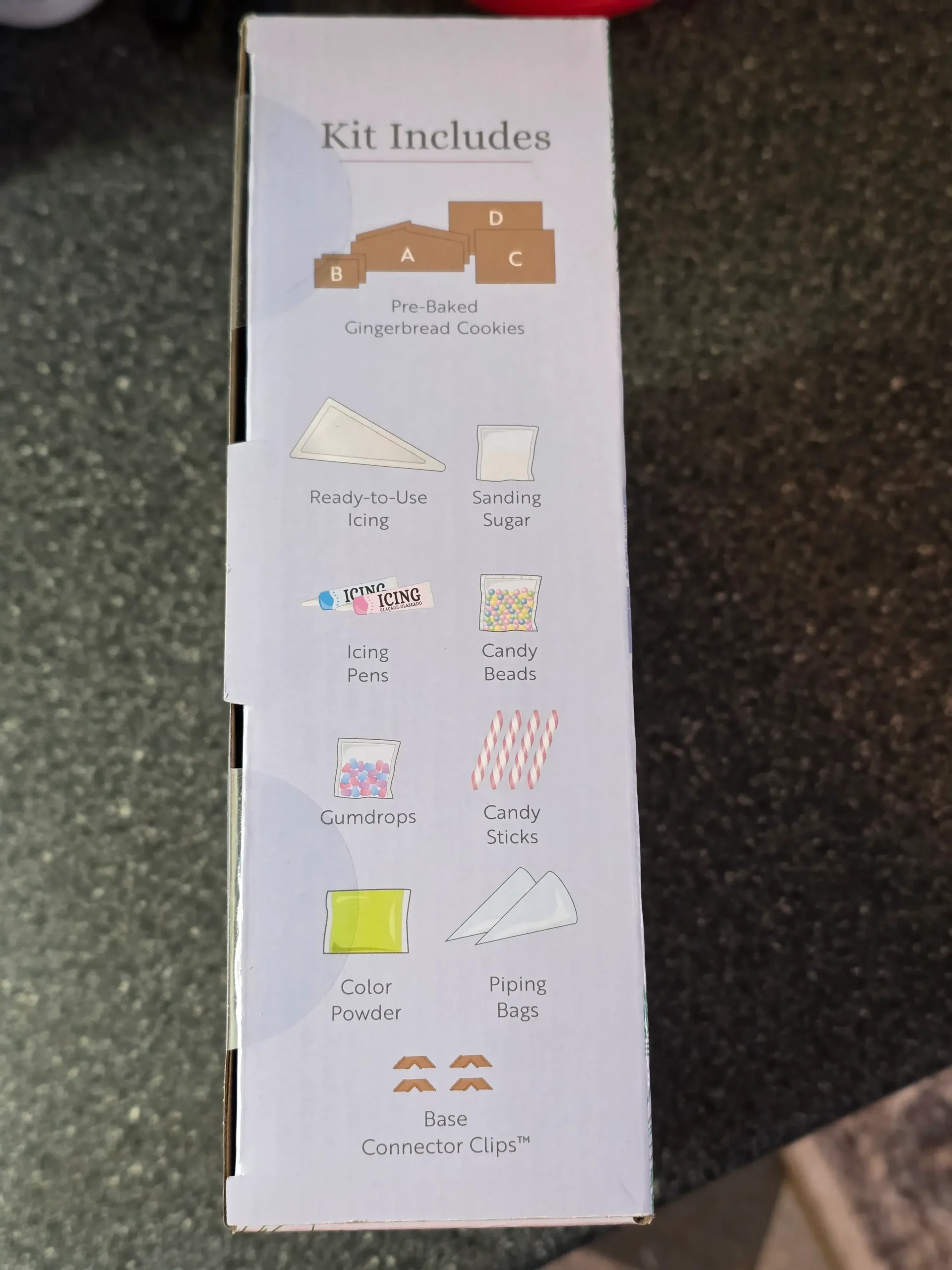 Crafty Cooking Kits Mid-Century Modern Gingerbread Cookie Kit.