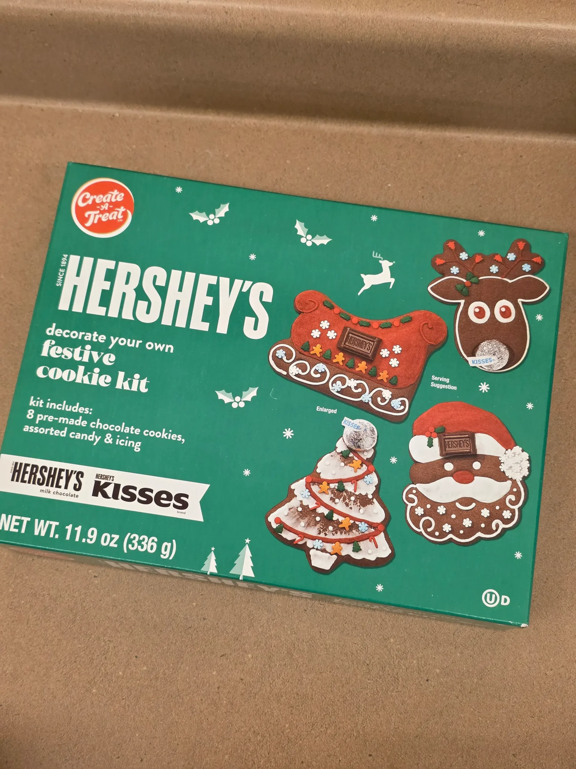 Create-A-Treat Hershey's Festive Cookie Kit.