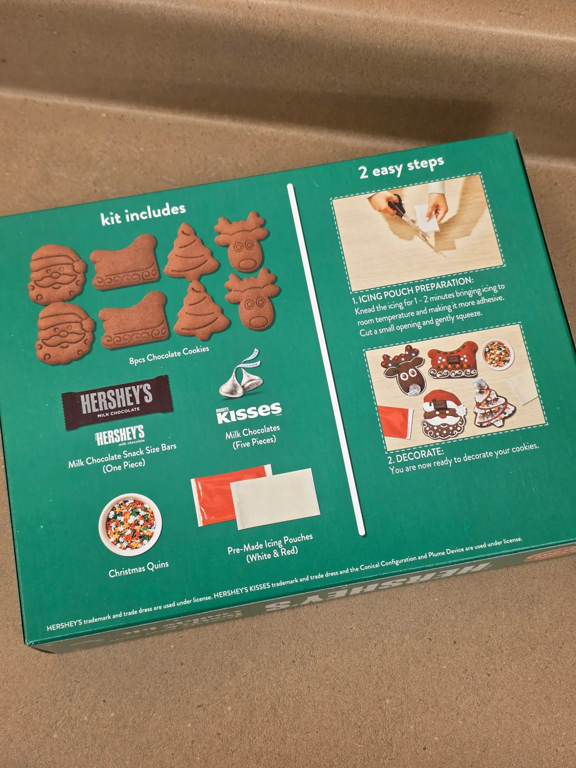 Create-A-Treat Hershey's Festive Cookie Kit.