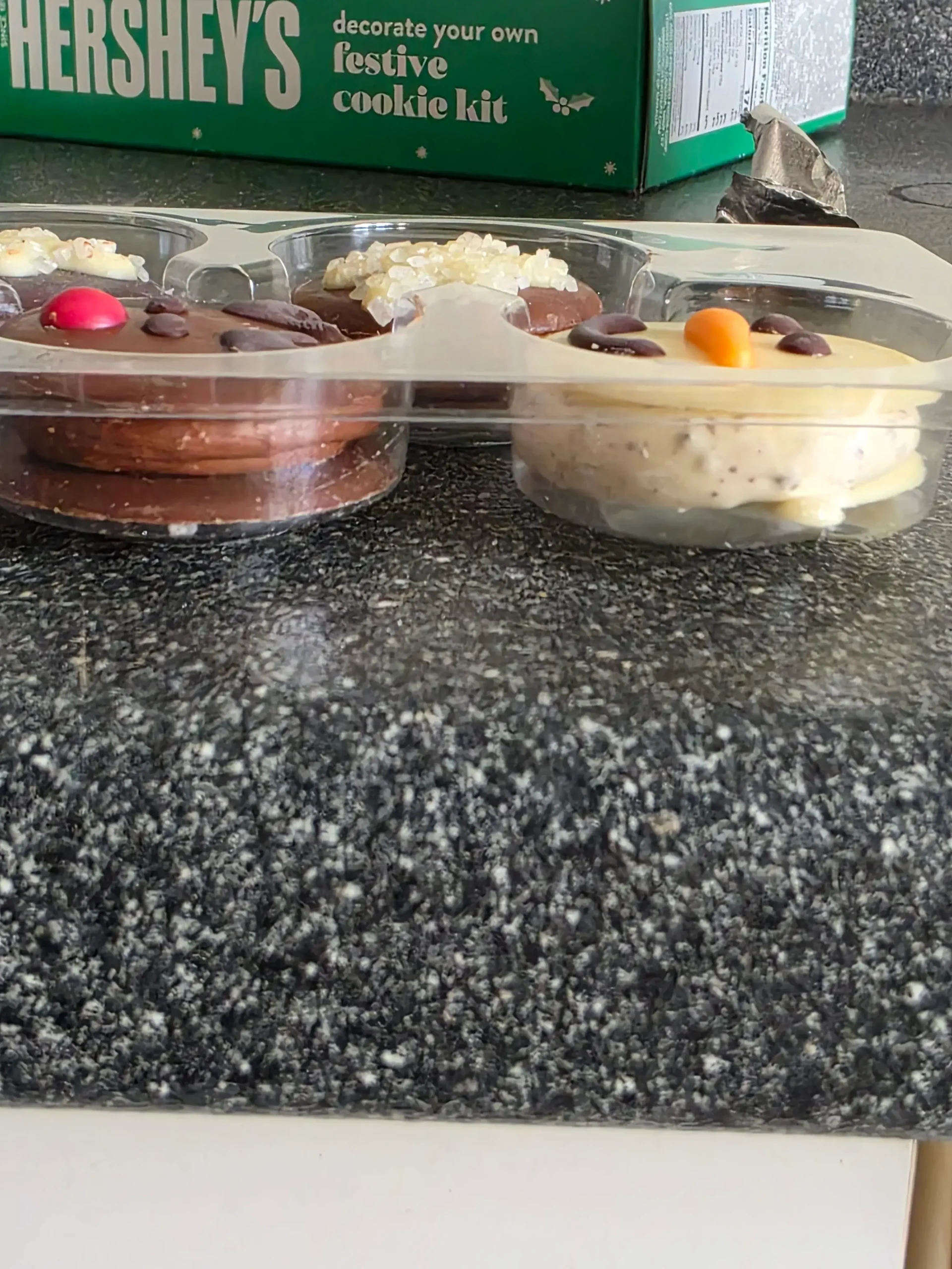 Choceur Belgian Chocolate Macarons: Brownie, Raspberry Cream & Straciatella Cream.